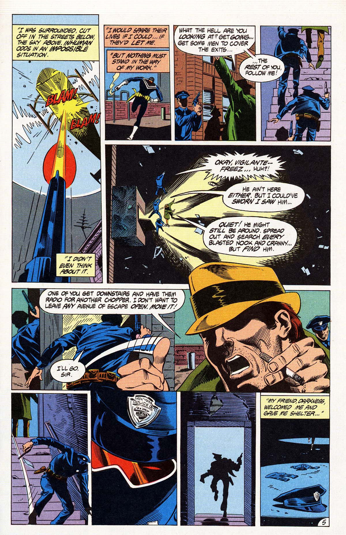 Read online Vigilante (1983) comic -  Issue #25 - 7