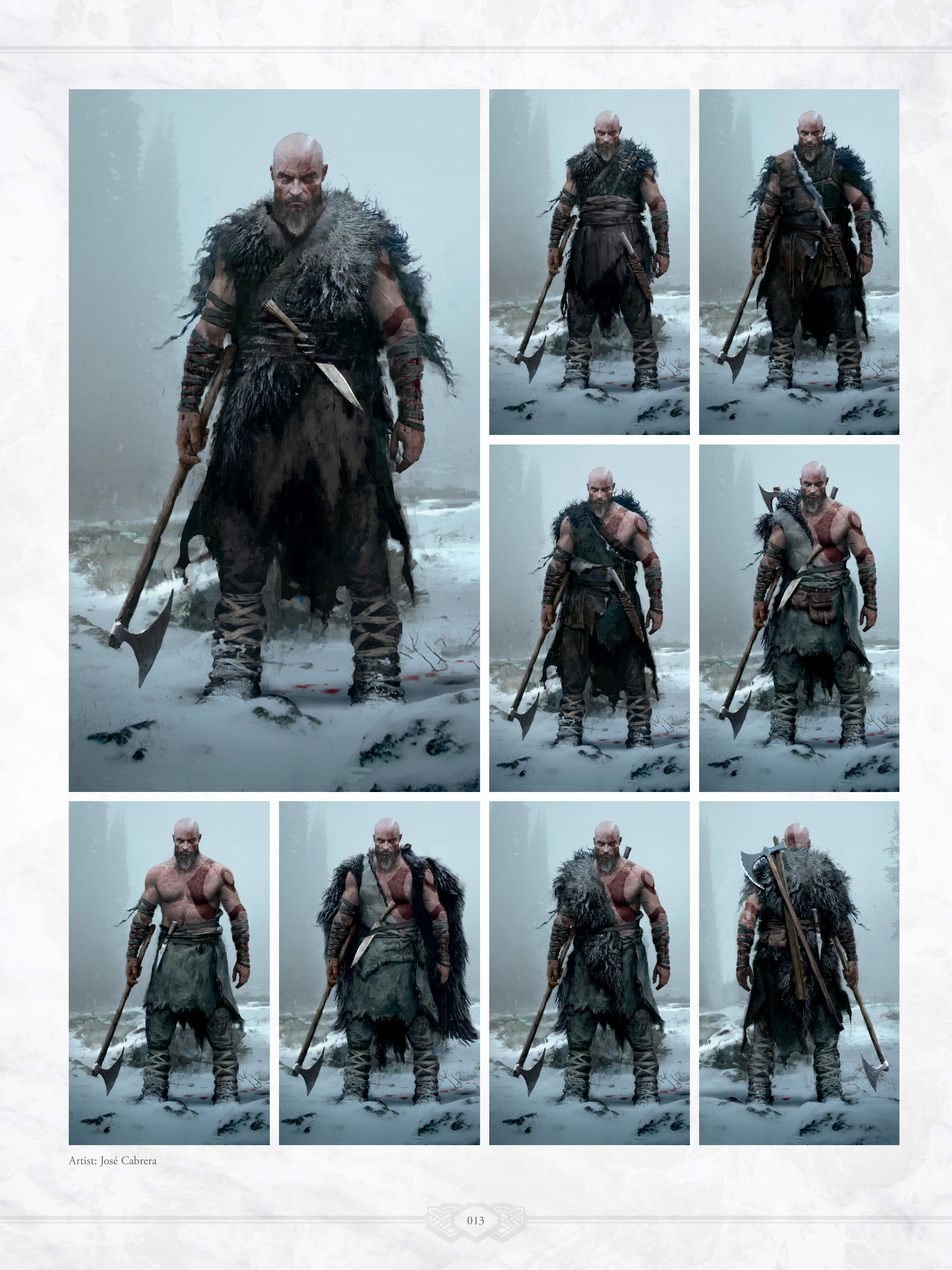 Read online The Art of God of War comic -  Issue # TPB (Part 1) - 14