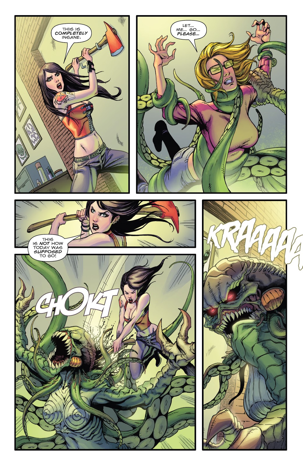 Grimm Fairy Tales presents Call of Wonderland issue TPB - Page 56