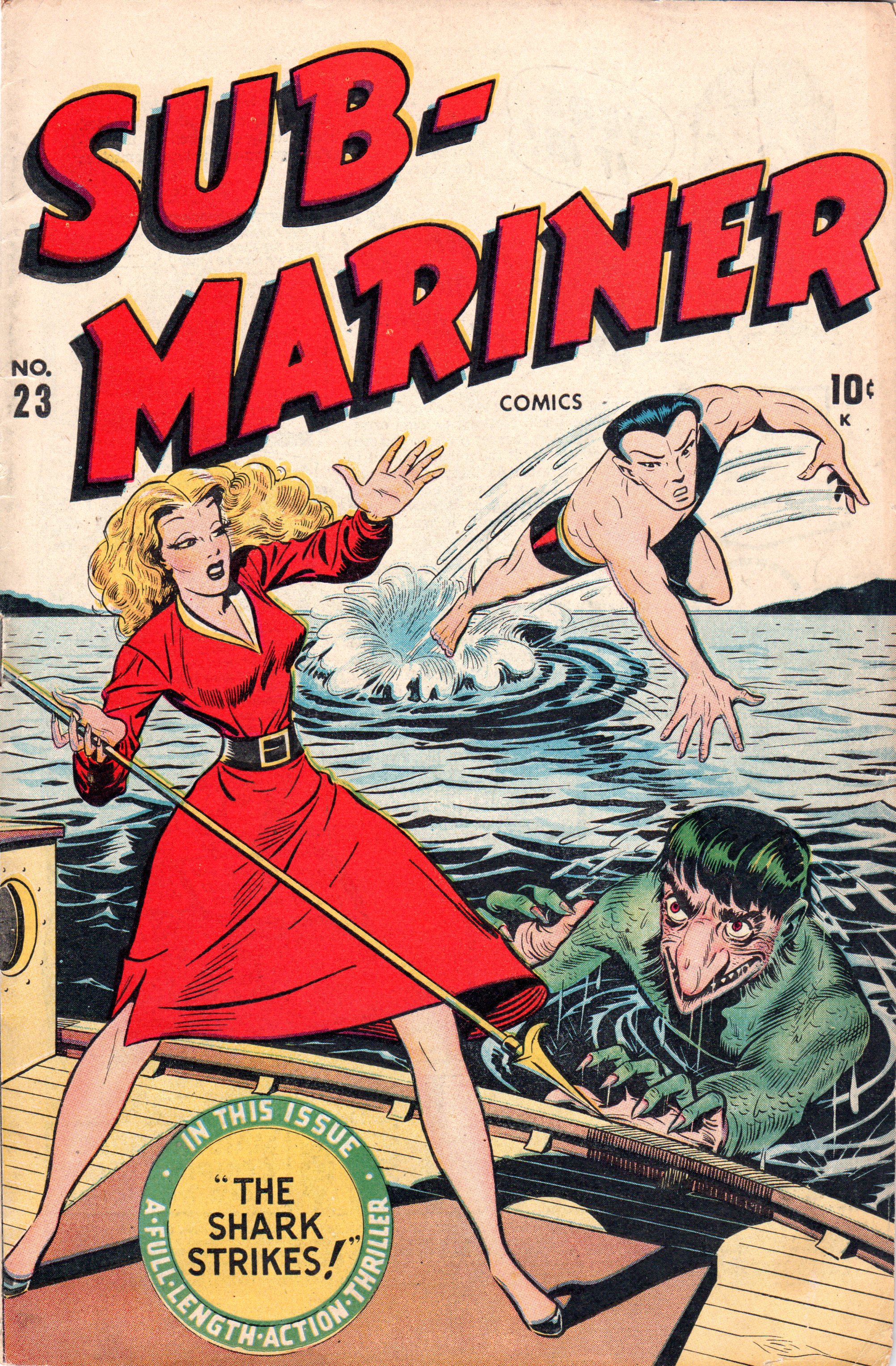 Read online Sub-Mariner Comics comic -  Issue #23 - 1