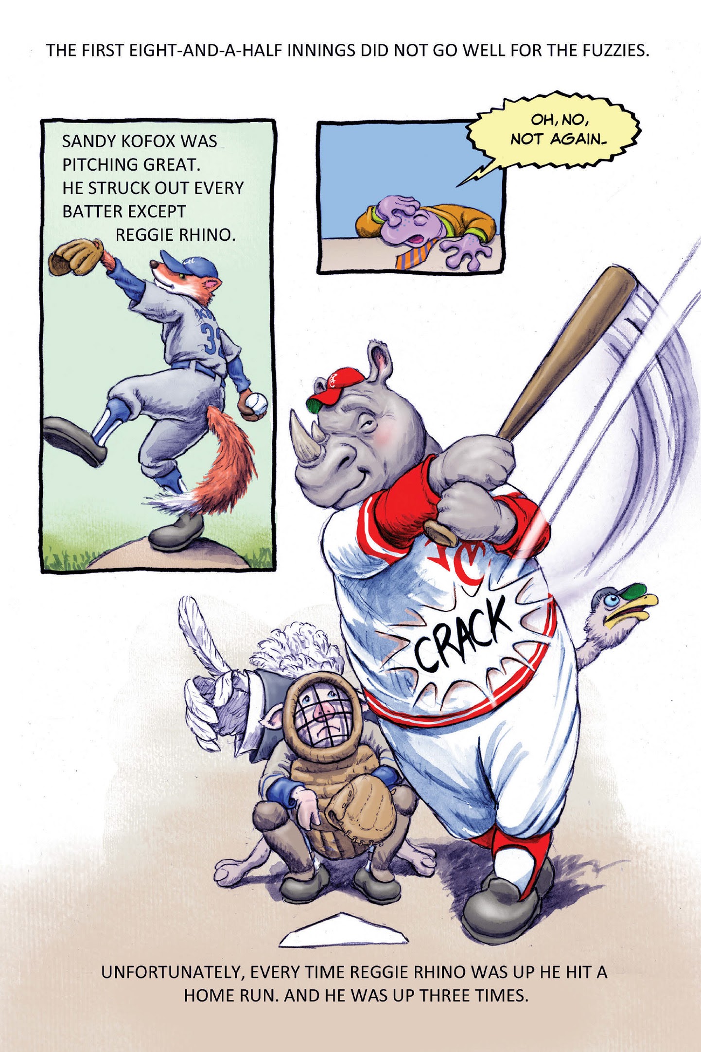 Read online Fuzzy Baseball comic -  Issue #1 - 18