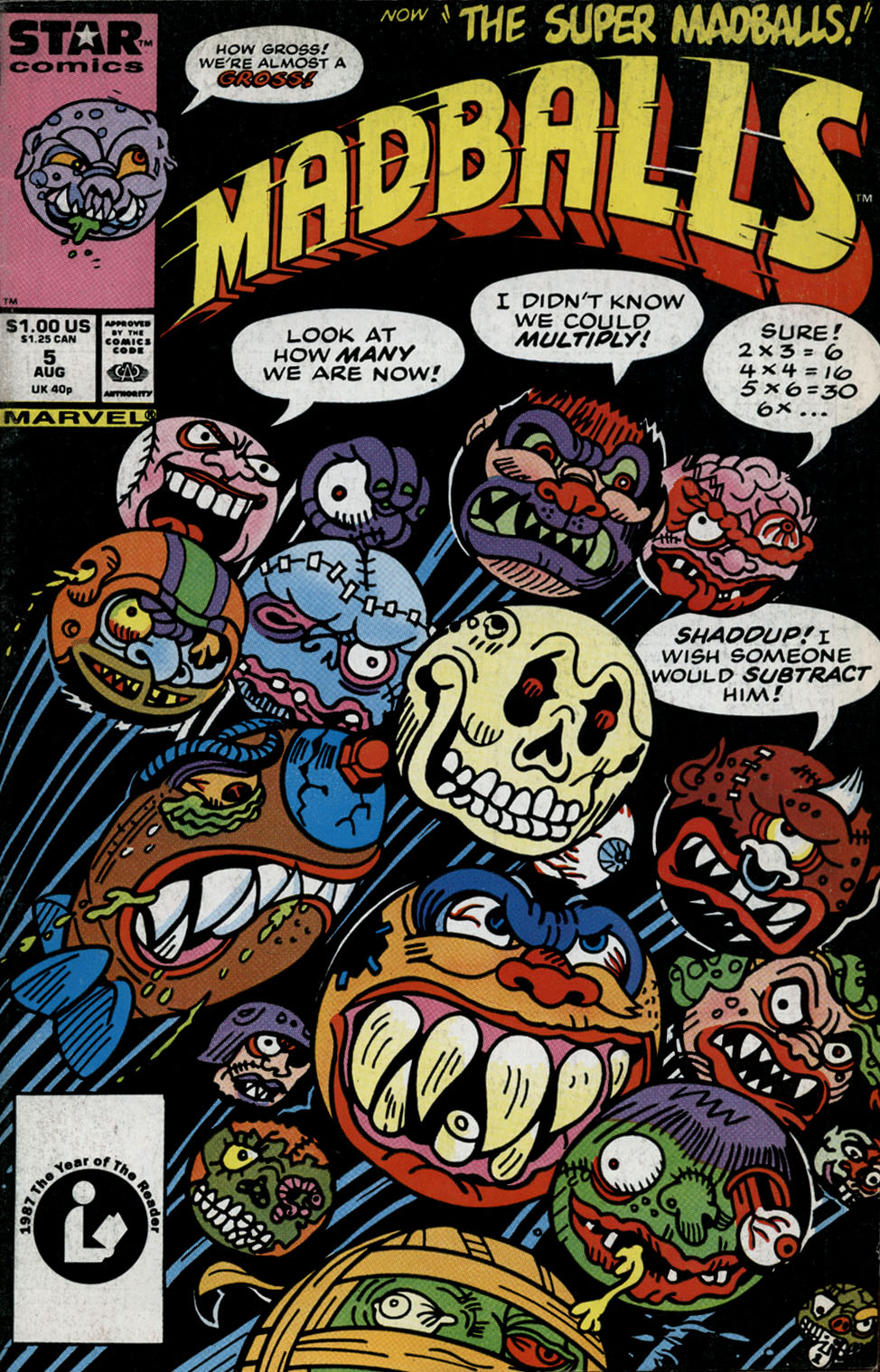 Read online Madballs comic -  Issue #5 - 1