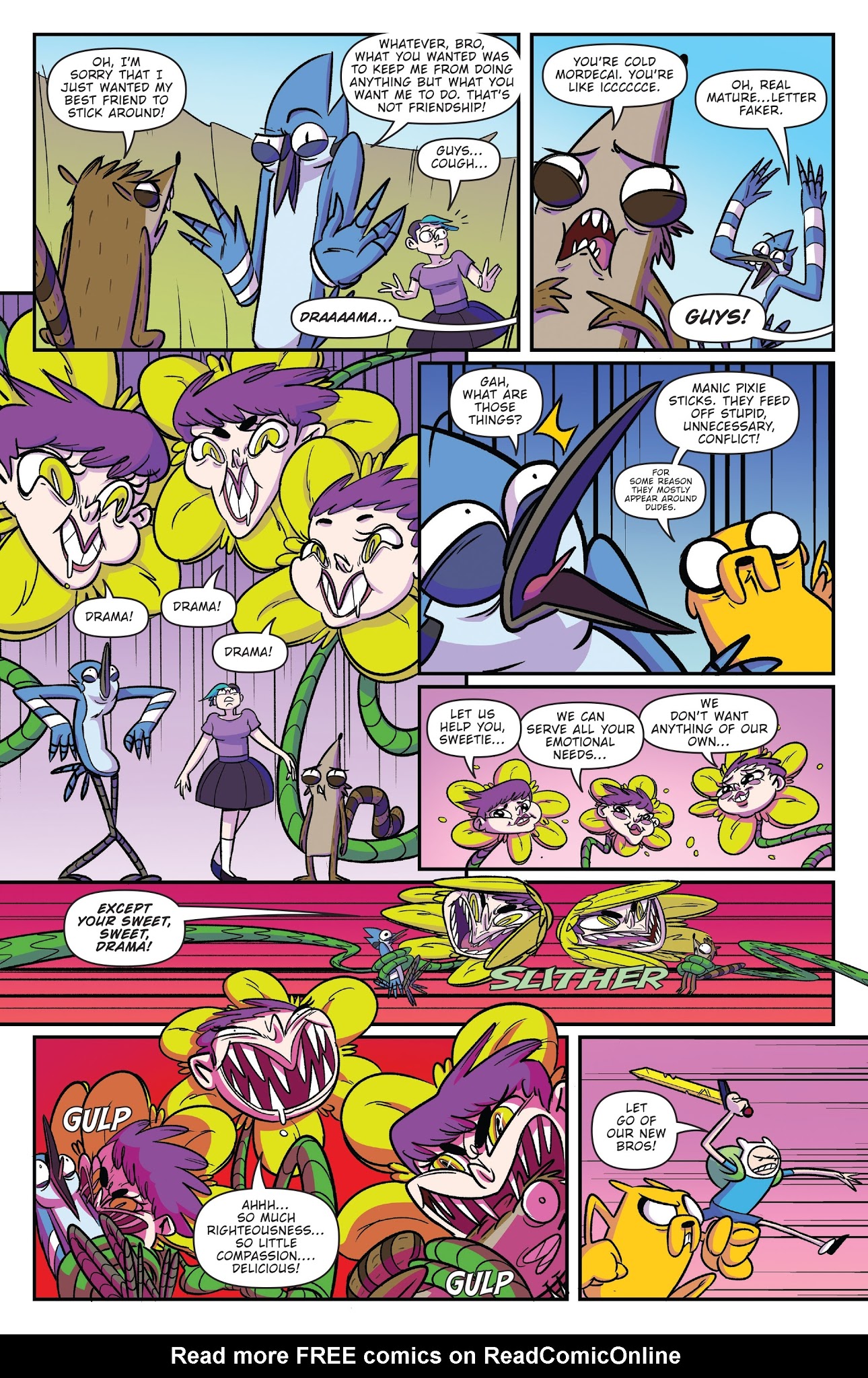 Read online Adventure Time/Regular Show comic -  Issue #4 - 13