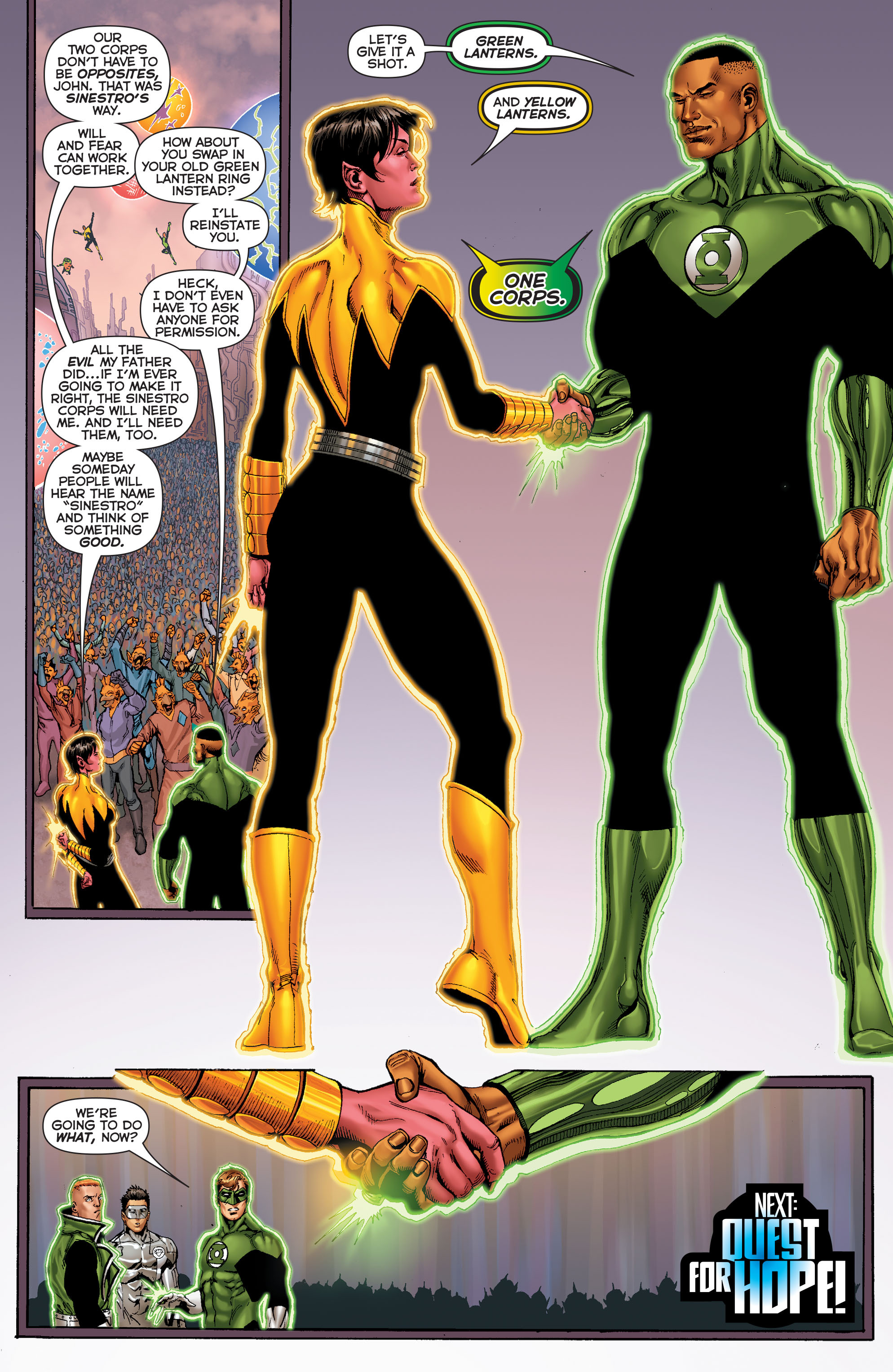 Read online Hal Jordan And The Green Lantern Corps comic -  Issue #12 - 21