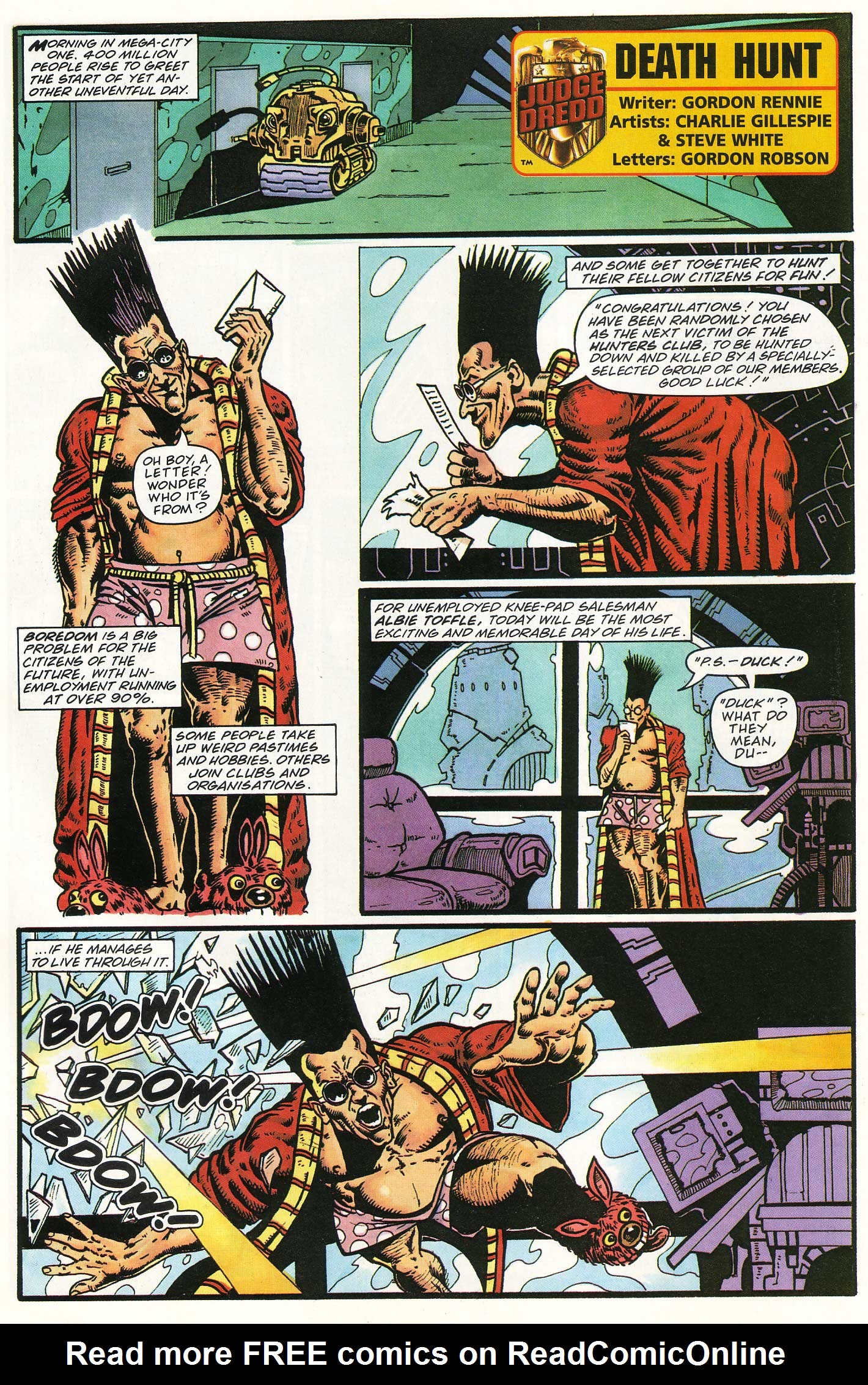 Read online Judge Dredd Lawman of the Future comic -  Issue #7 - 28