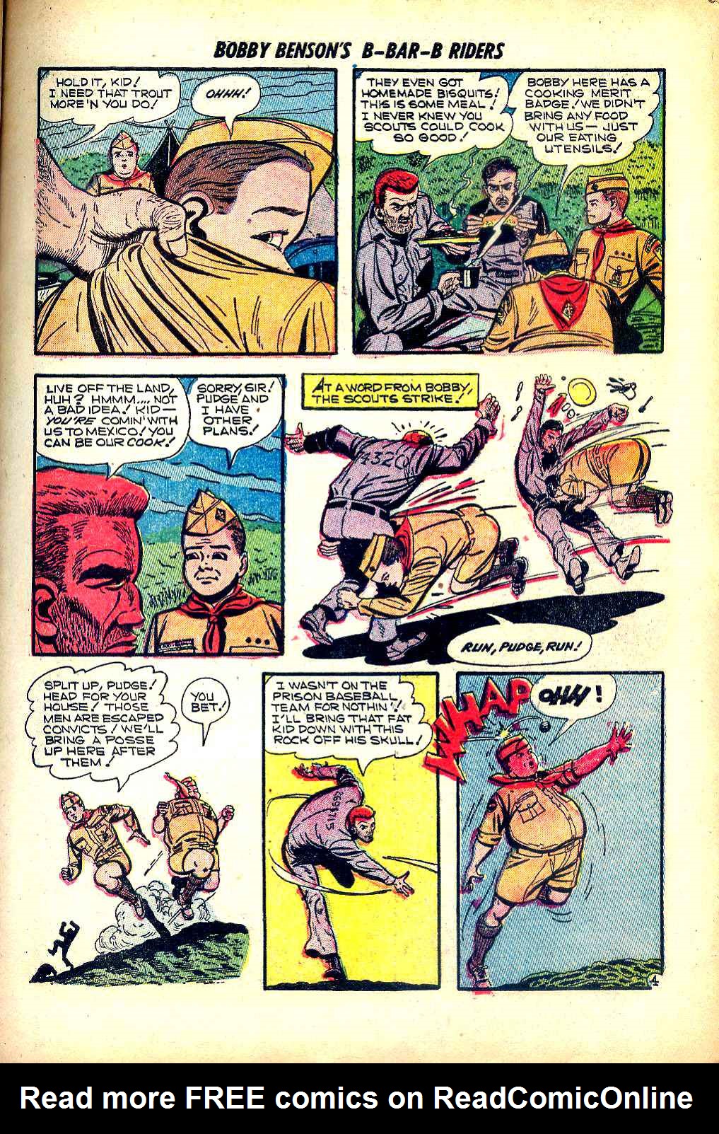 Read online Bobby Benson's B-Bar-B Riders comic -  Issue #17 - 23