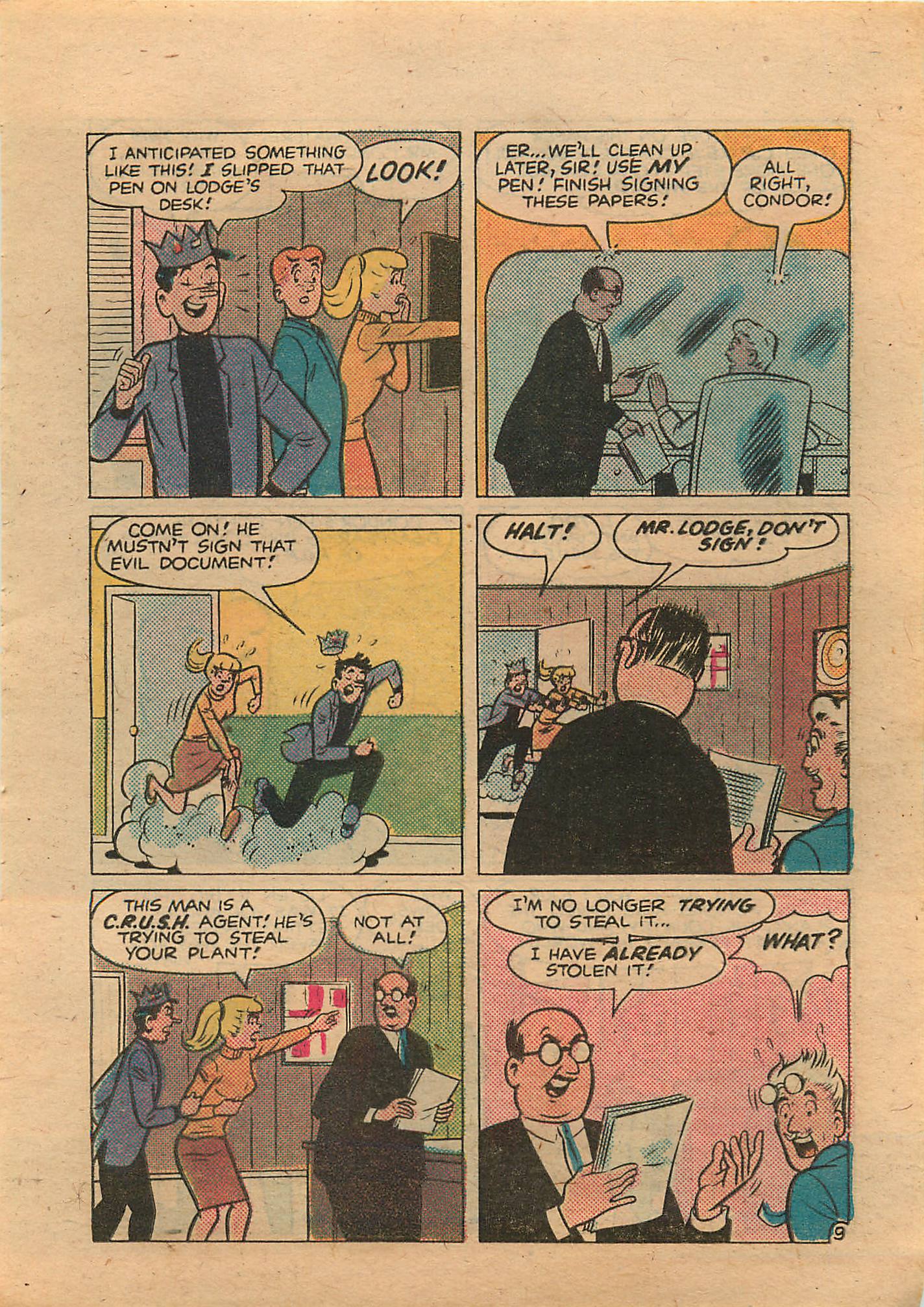 Read online Archie...Archie Andrews, Where Are You? Digest Magazine comic -  Issue #19 - 115