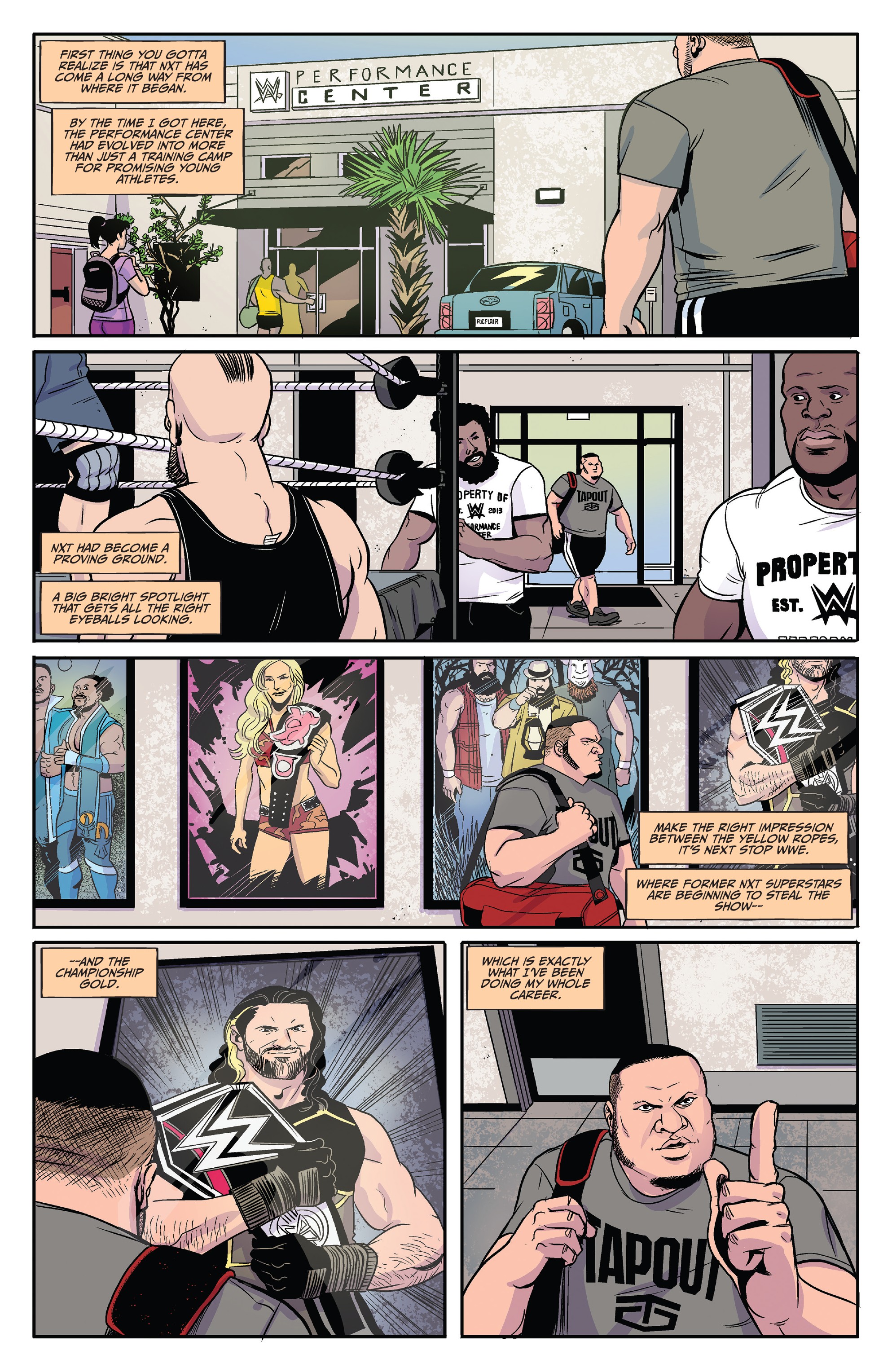 Read online WWE: NXT Takeover comic -  Issue # TPB - 33