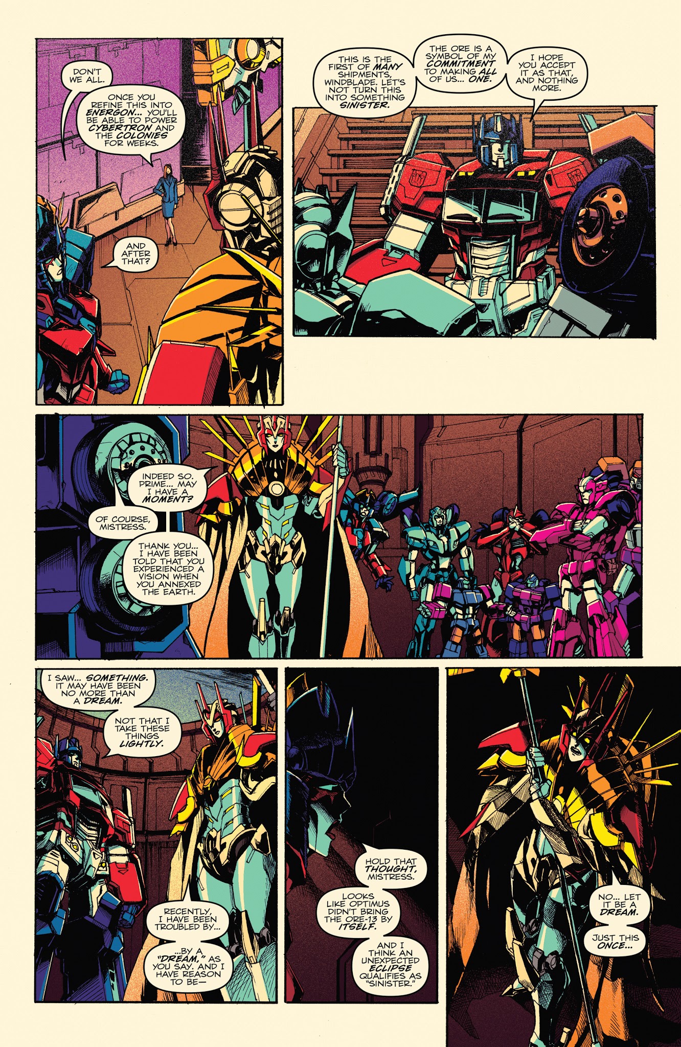 Read online Optimus Prime comic -  Issue #15 - 19