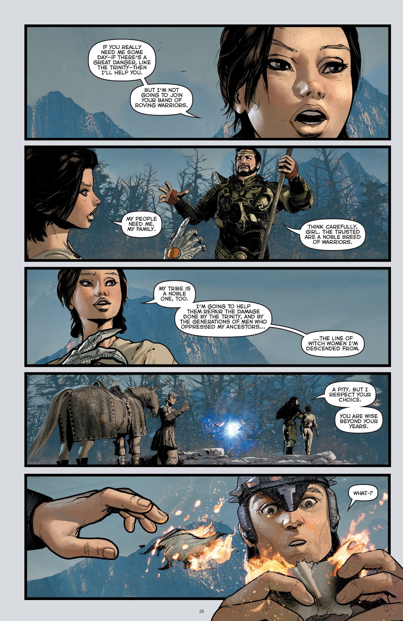 Read online Medieval Spawn and Witchblade comic -  Issue #4 - 30