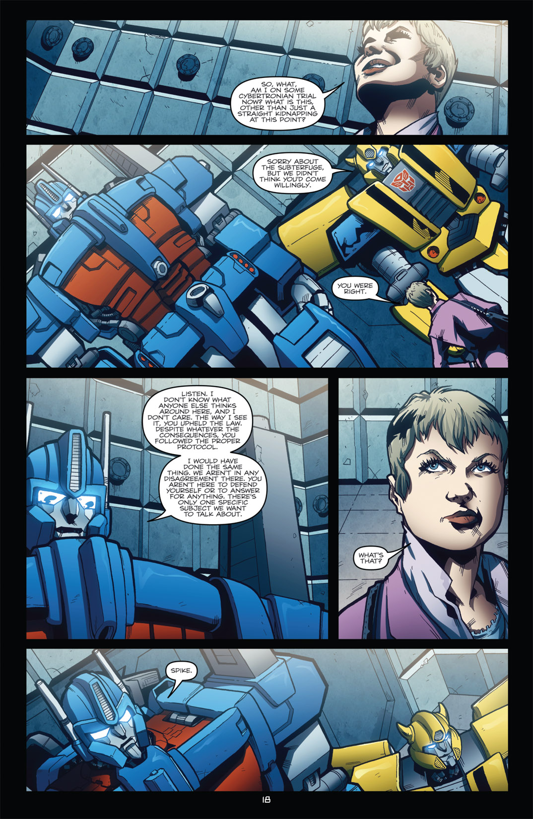 Read online The Transformers (2009) comic -  Issue #27 - 21