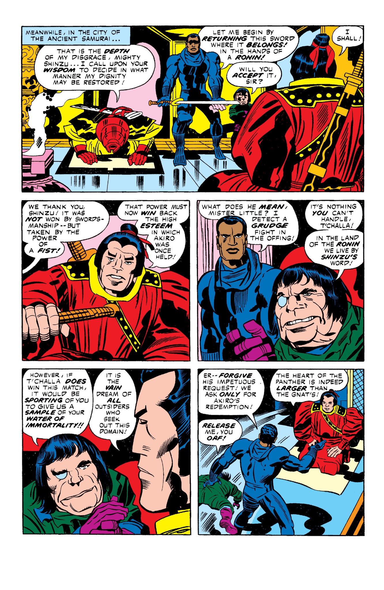 Read online Marvel Masterworks: The Black Panther comic -  Issue # TPB 2 - 106