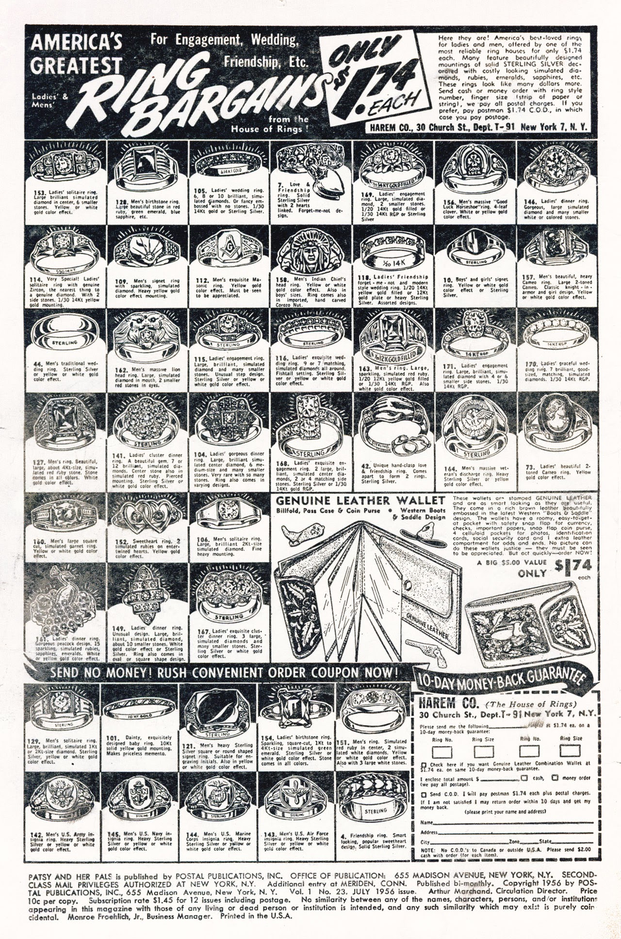 Read online Patsy and her Pals comic -  Issue #23 - 2