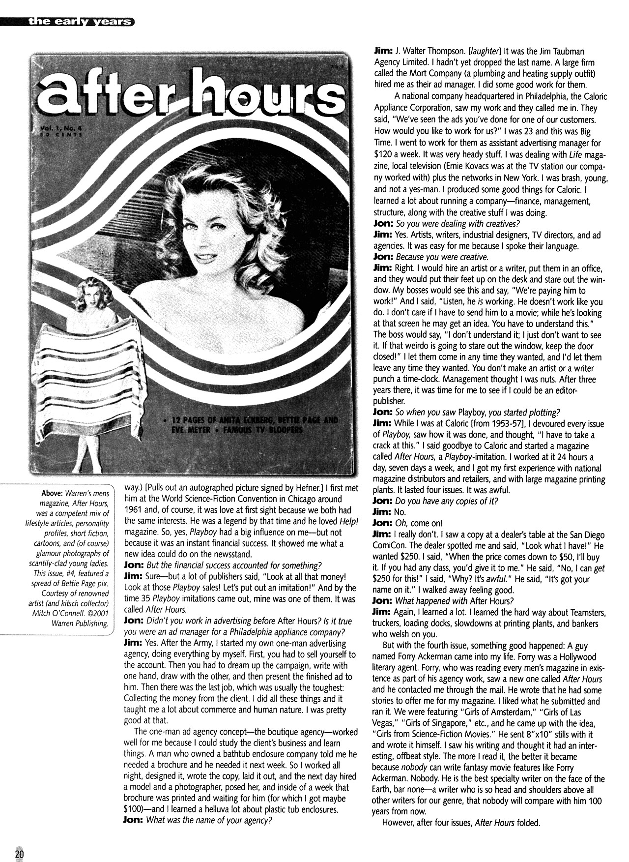 Read online Warren Companion comic -  Issue # TPB (Part 1) - 20