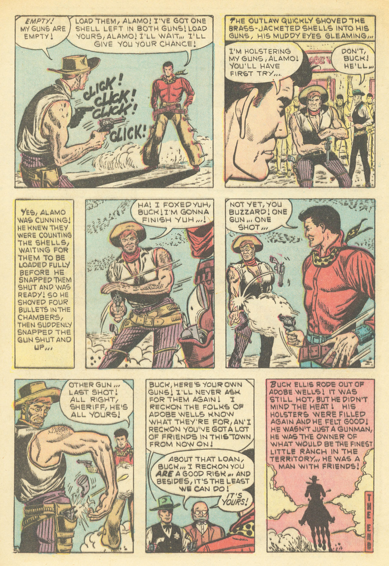 Read online Western Outlaws (1954) comic -  Issue #12 - 32