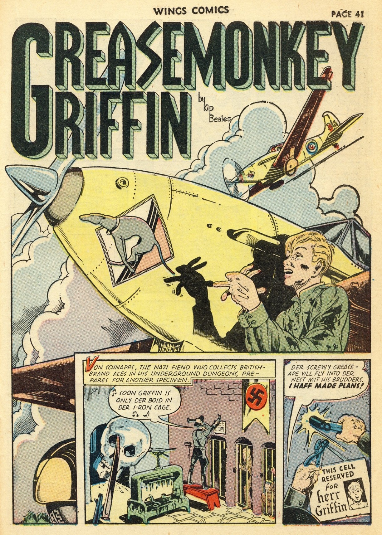 Read online Wings Comics comic -  Issue #23 - 43