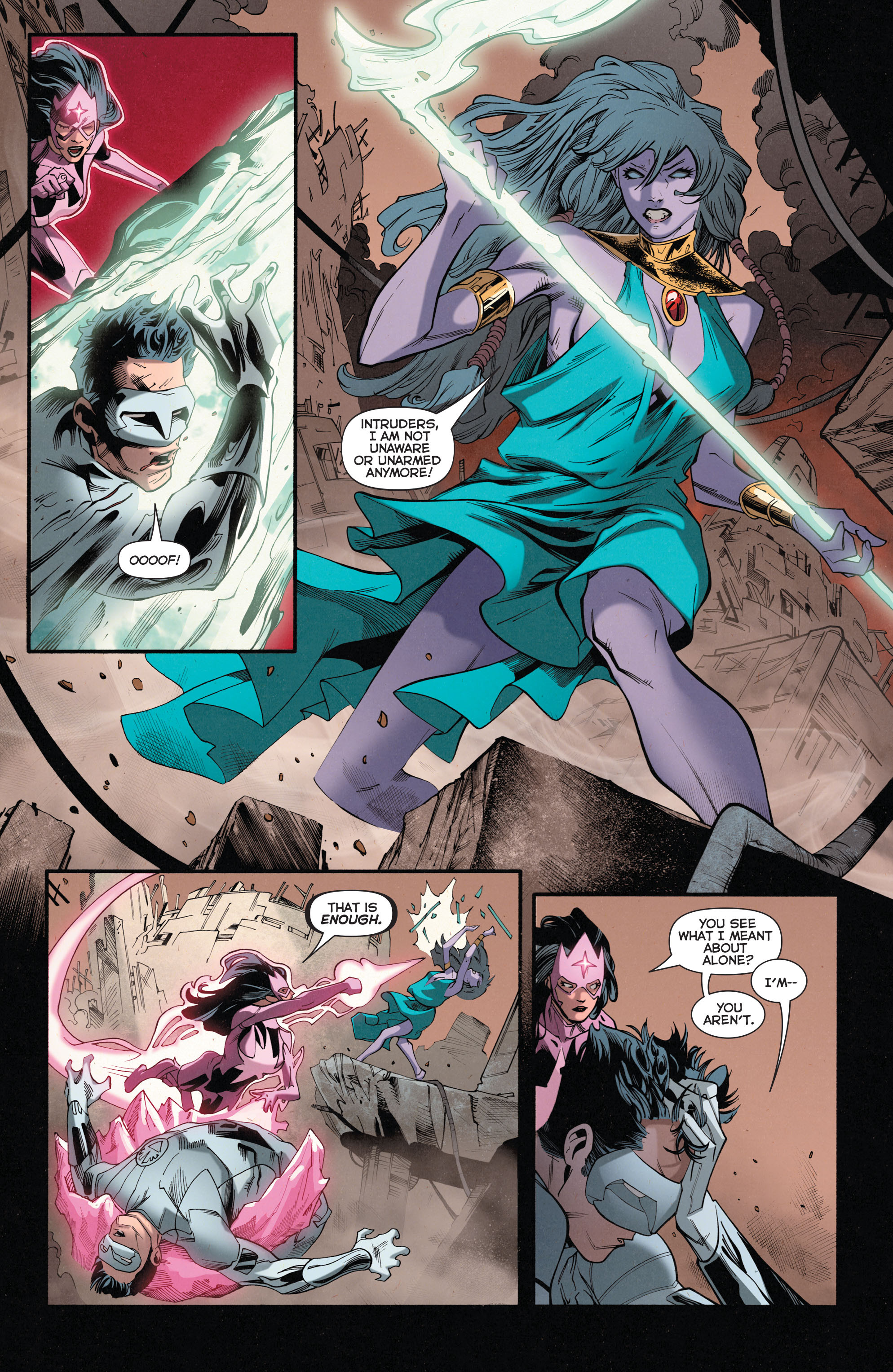 Read online Green Lantern: New Guardians comic -  Issue #38 - 16