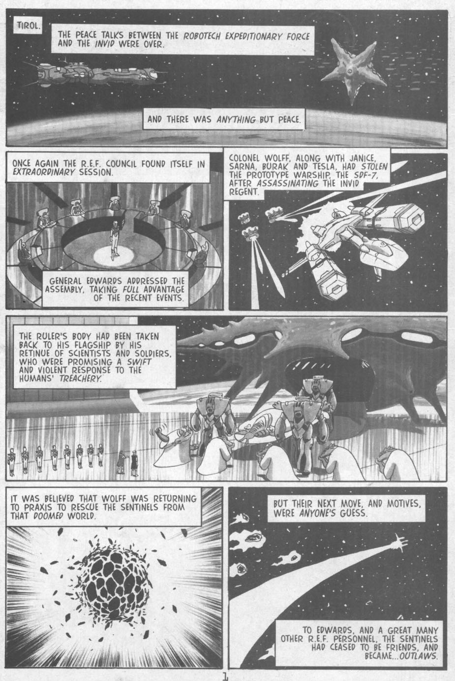 <{ $series->title }} issue Robotech II: The Sentinels Book 3 Issue #10 - Page 3