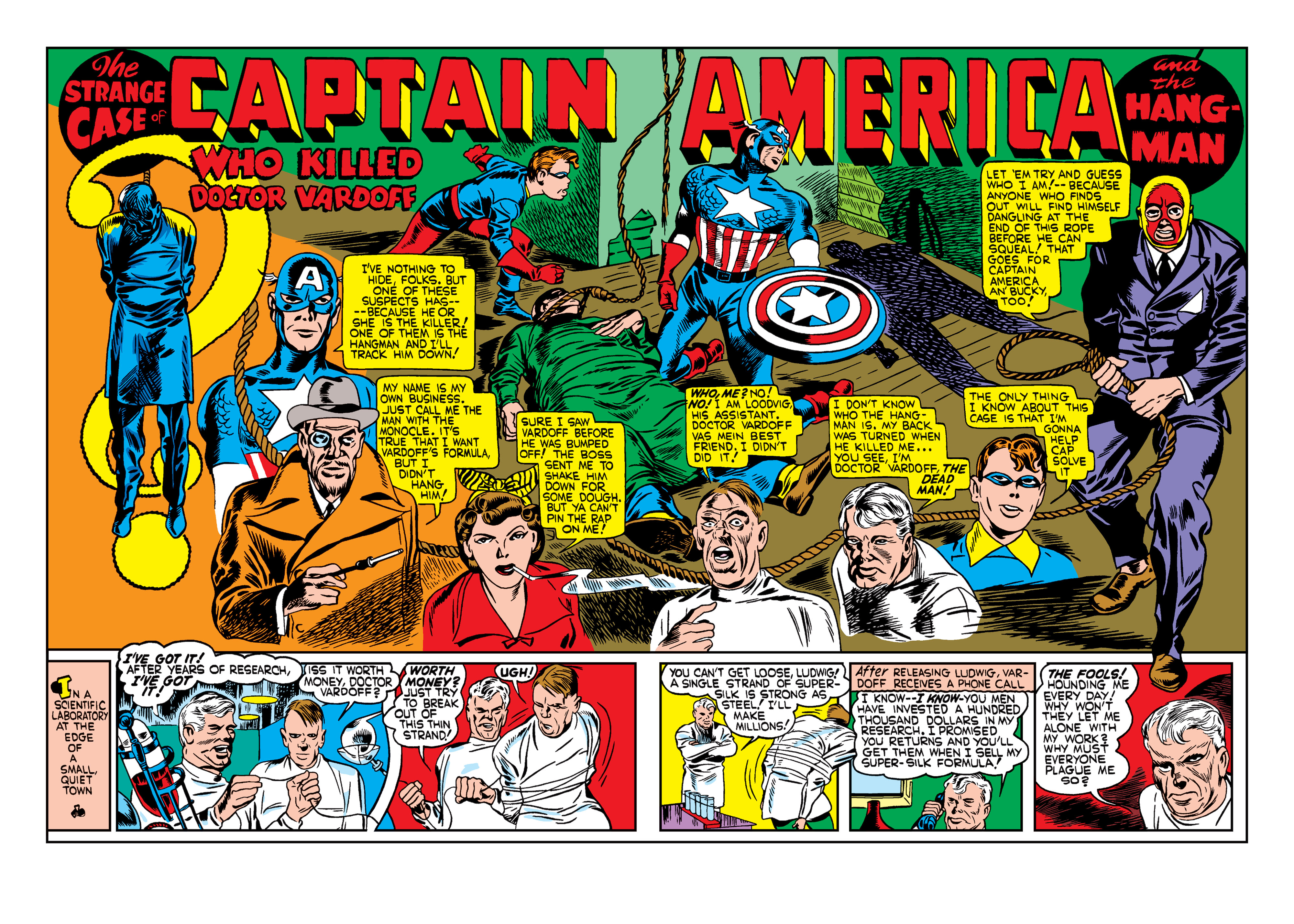 Read online Captain America Comics comic -  Issue #6 - 34