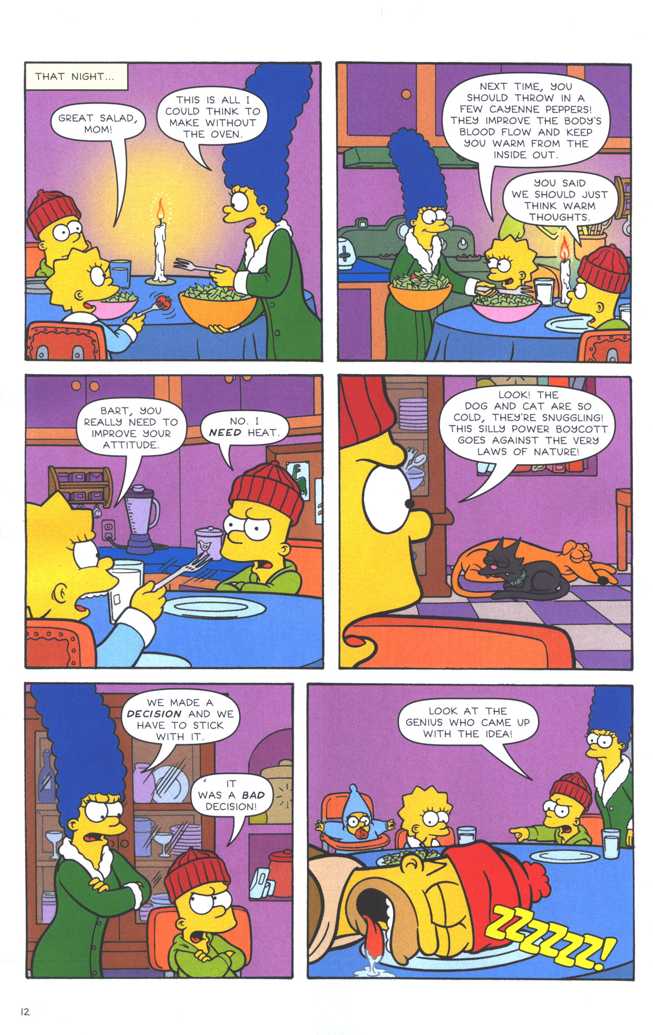 Read online The Simpsons Winter Wingding comic -  Issue #4 - 14