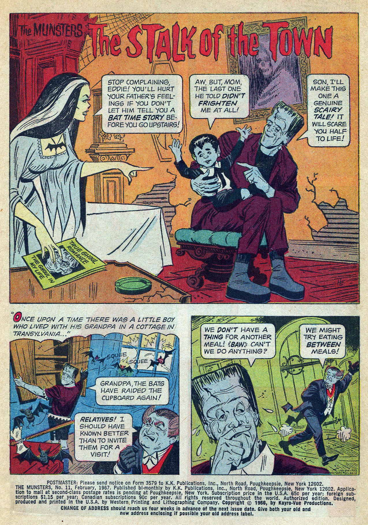Read online The Munsters comic -  Issue #11 - 3