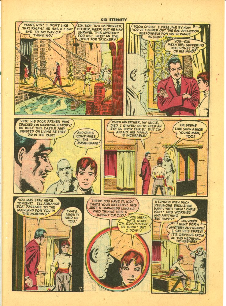 Read online Kid Eternity (1946) comic -  Issue #4 - 9