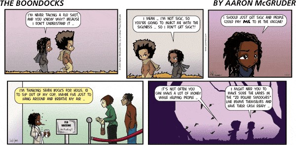 Read online The Boondocks Collection comic -  Issue # Year 2004 - 325
