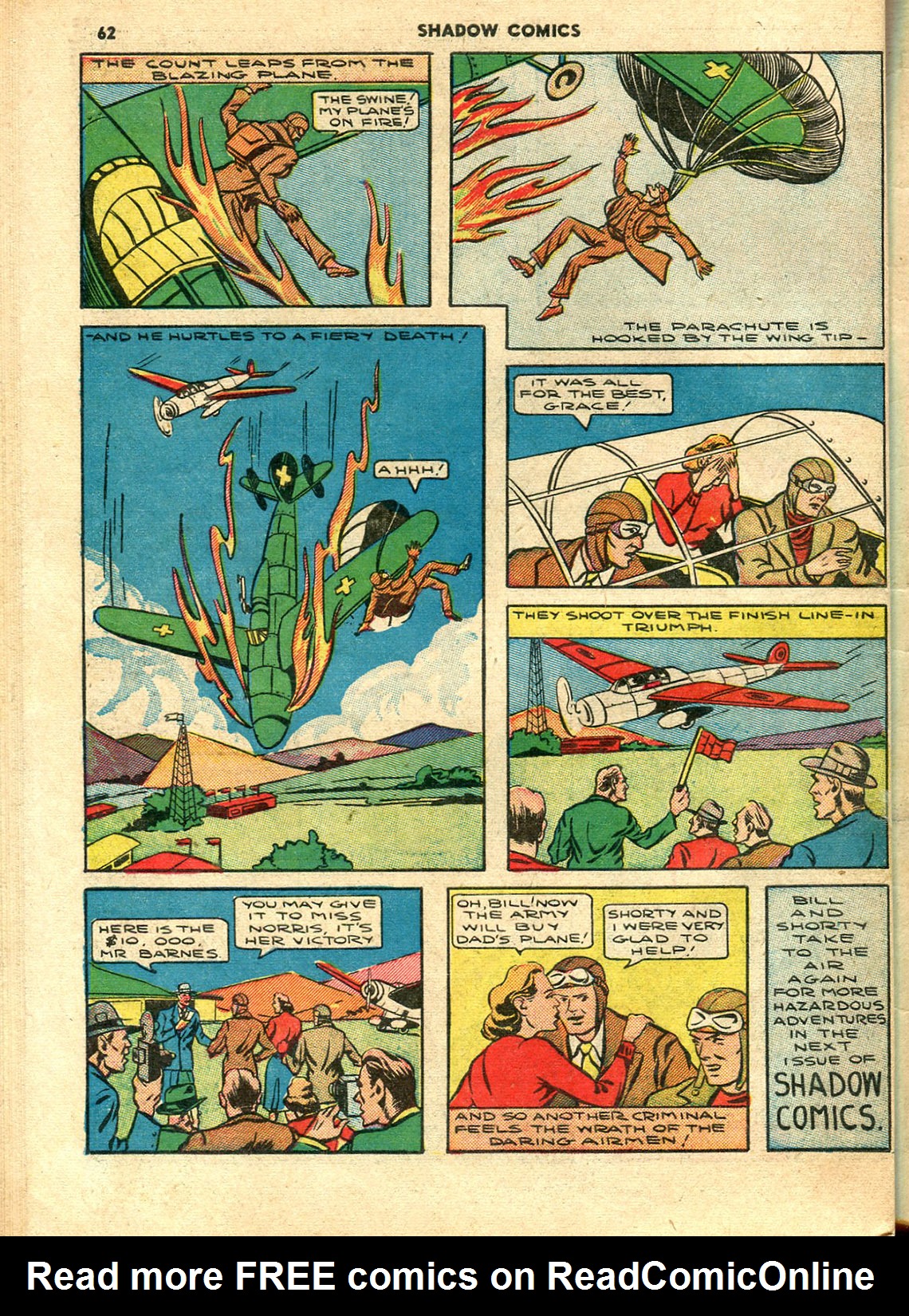 Read online Shadow Comics comic -  Issue #5 - 64