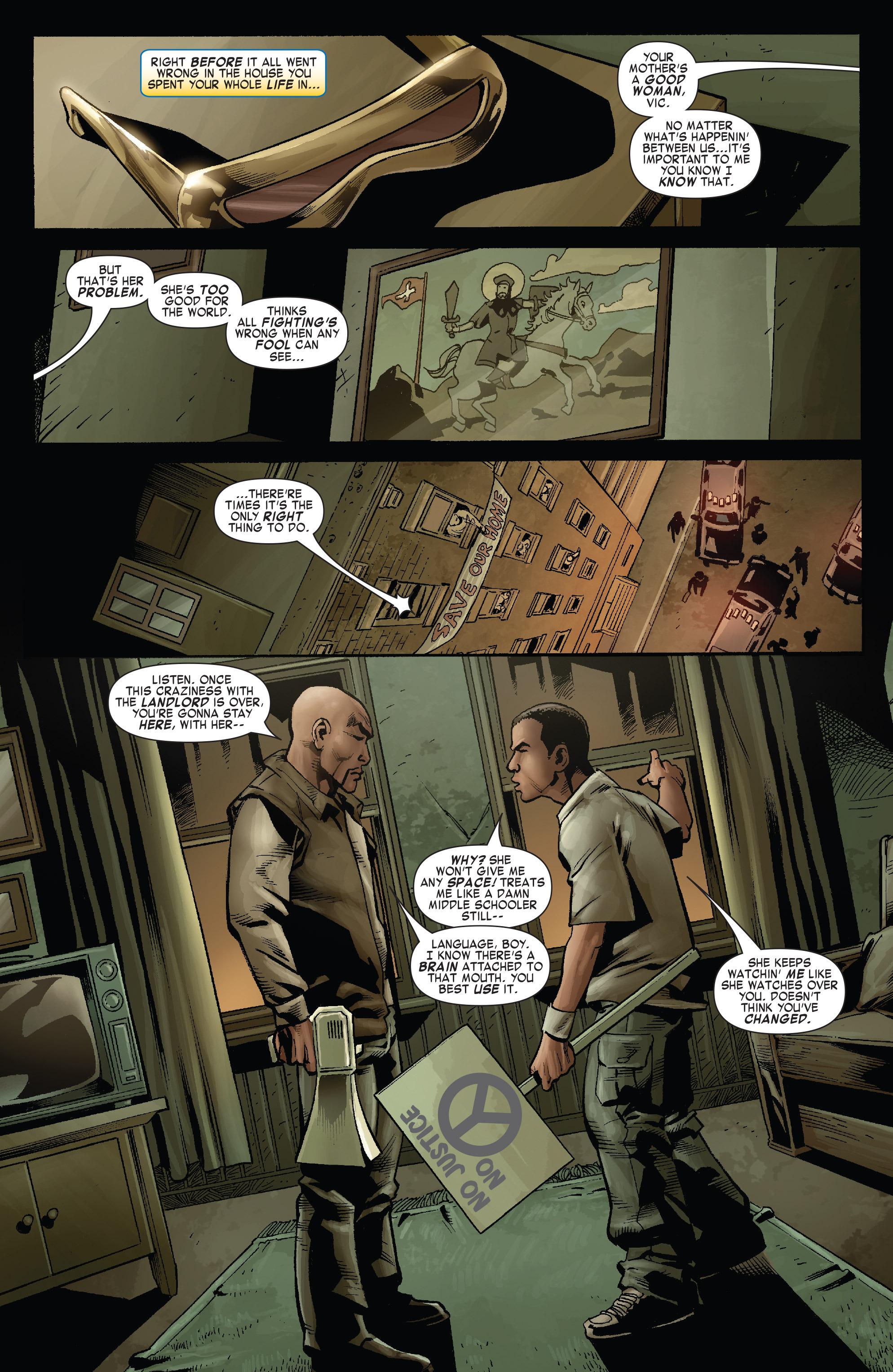 Read online Shadowland: Power Man comic -  Issue #2 - 3