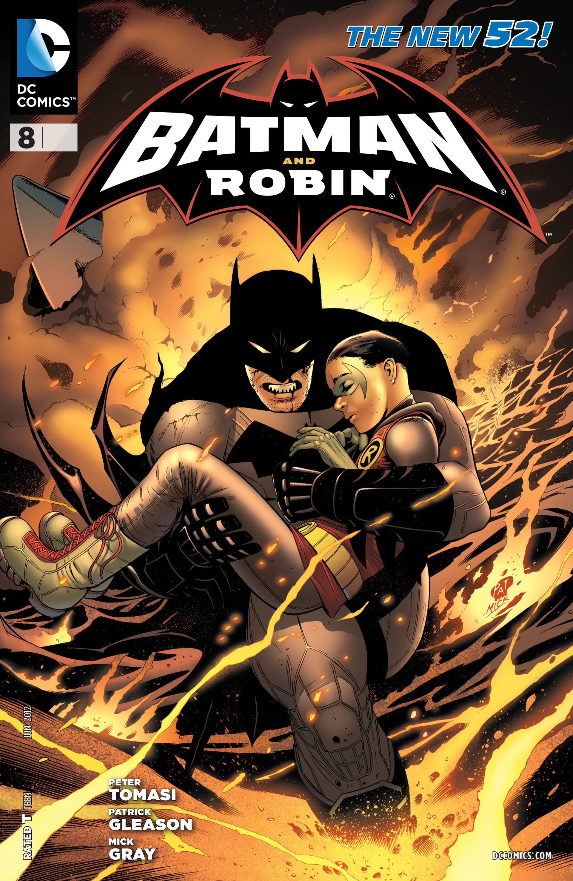 Read online Batman and Robin (2011) comic -  Issue #8 - 1