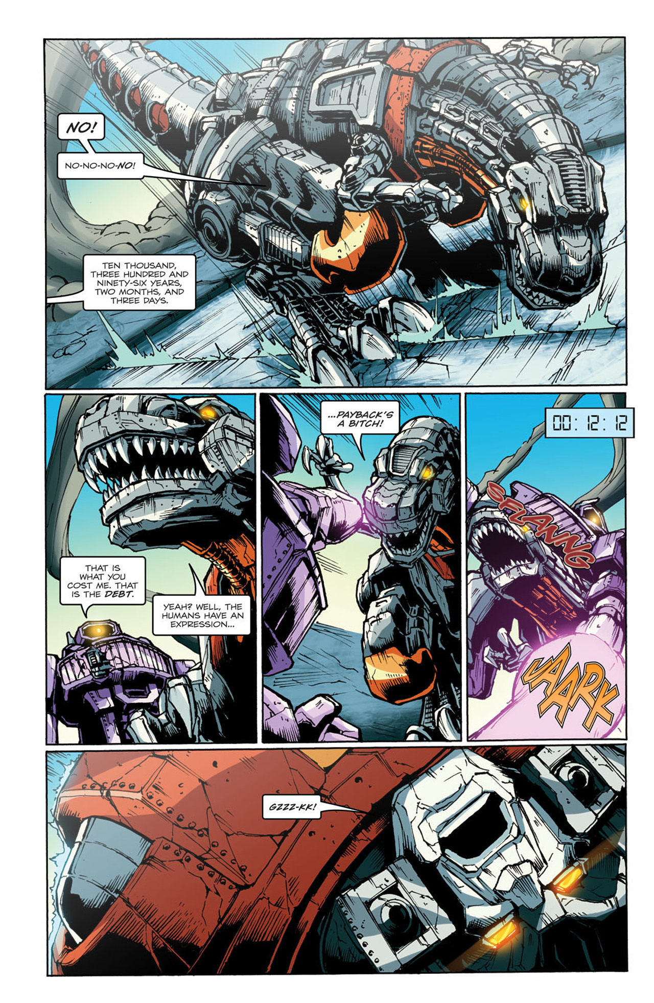 Read online The Transformers: Maximum Dinobots comic -  Issue #5 - 13
