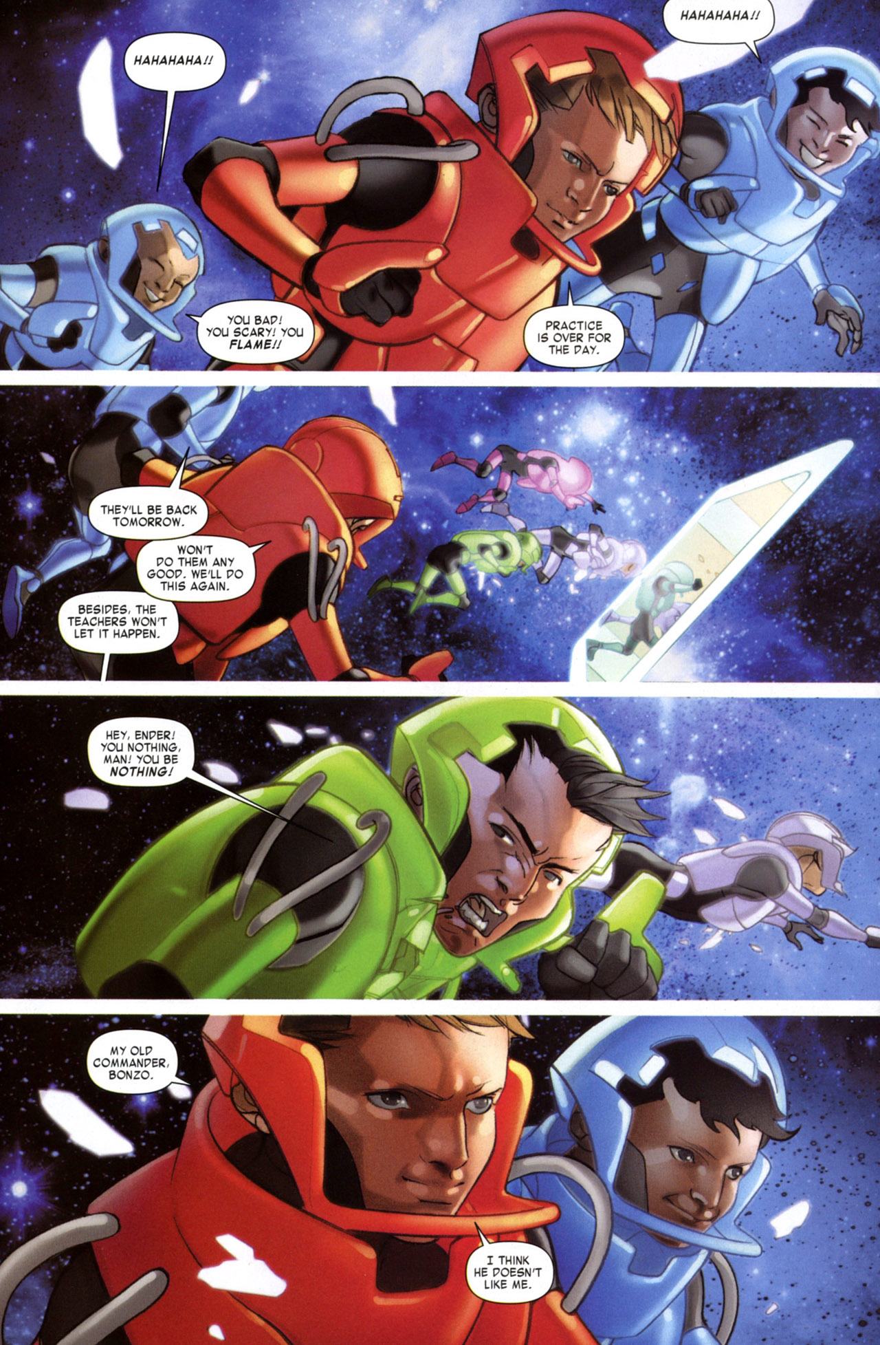 Read online Ender's Game: Battle School comic -  Issue #4 - 20