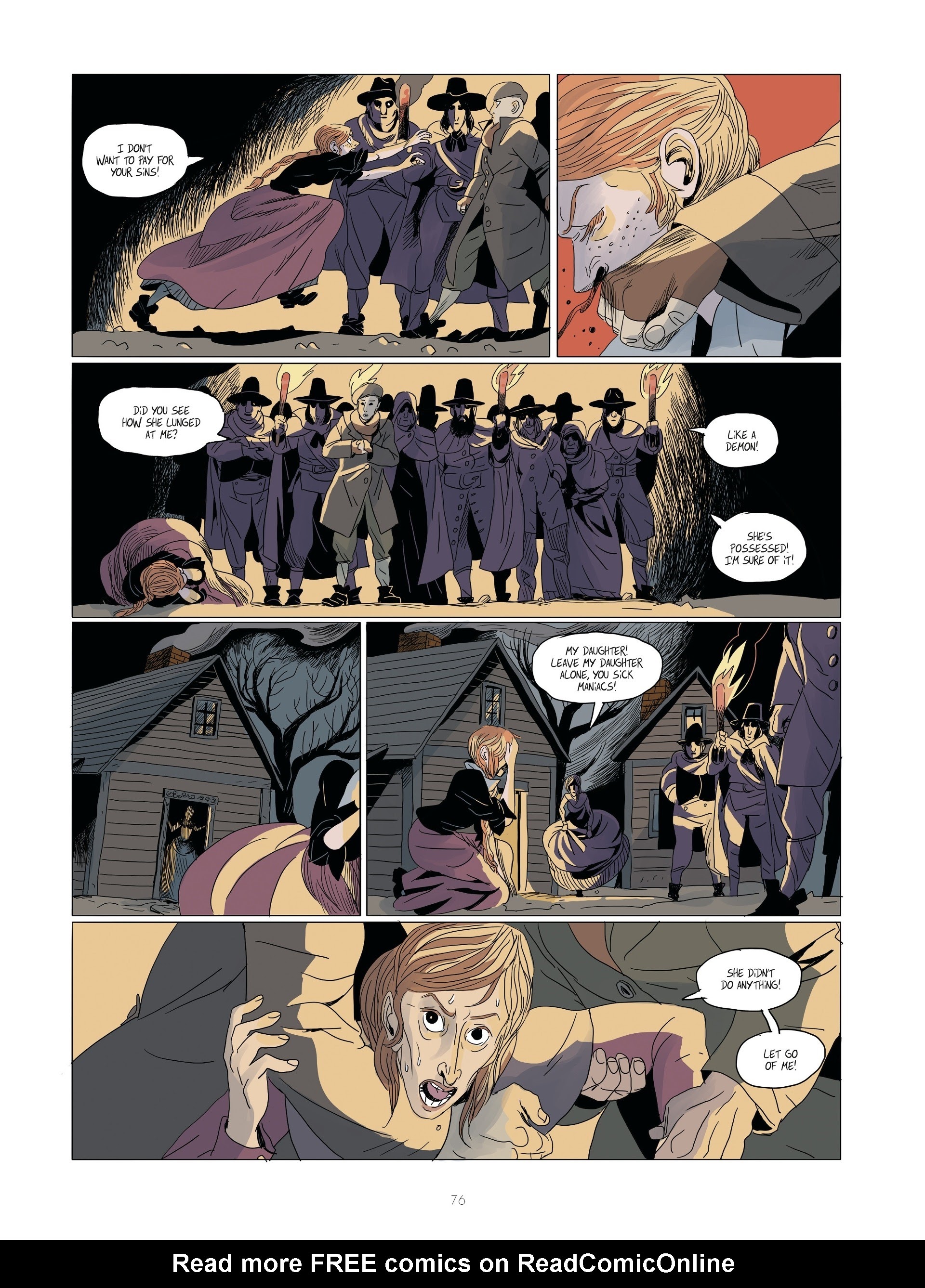 Read online The Daughters of Salem comic -  Issue # TPB 1 - 78