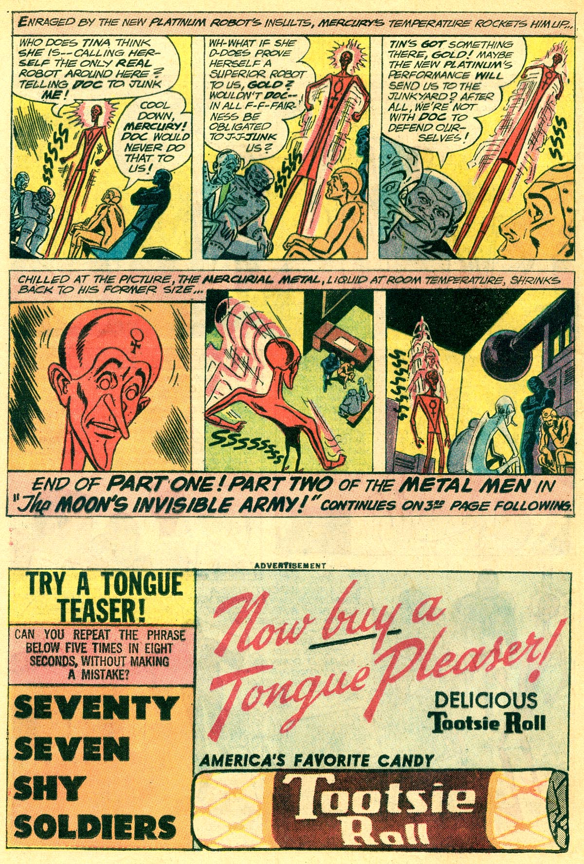 Read online Metal Men (1963) comic -  Issue #3 - 8