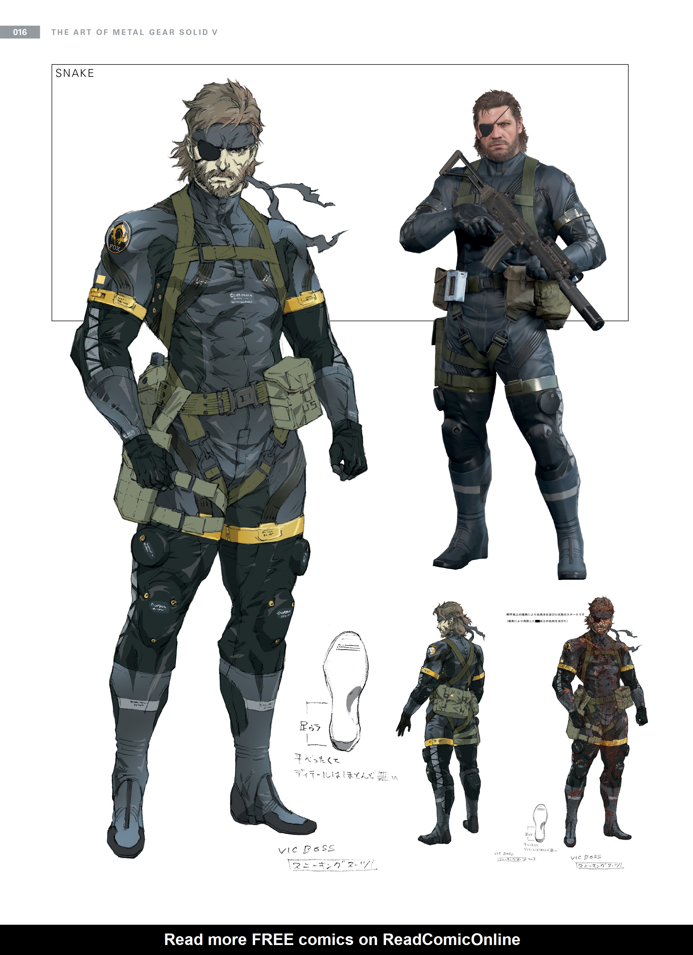 Read online The Art of Metal Gear Solid V comic -  Issue # TPB (Part 1) - 13