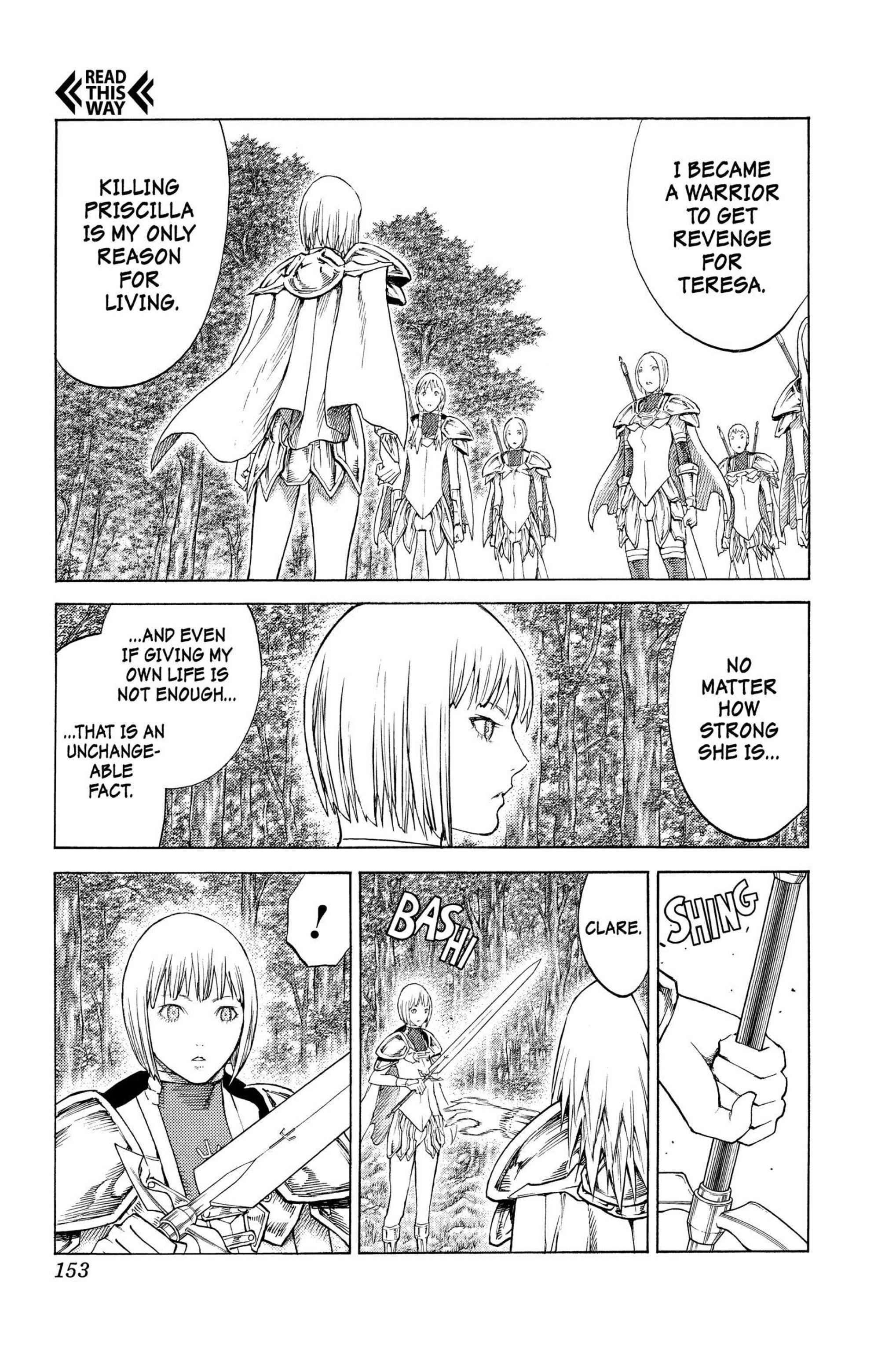 Read online Claymore comic -  Issue #23 - 139