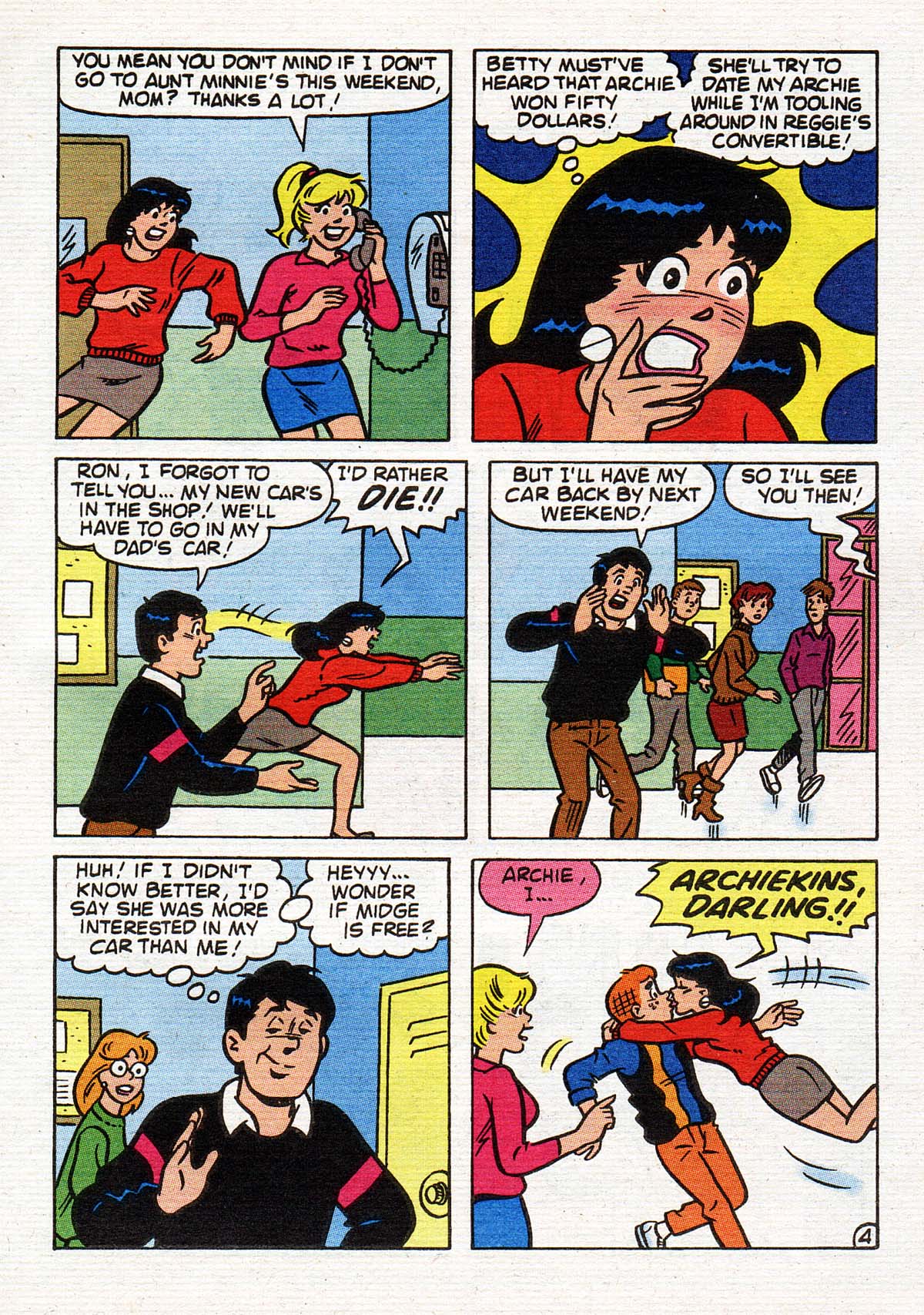Read online Betty and Veronica Digest Magazine comic -  Issue #127 - 31