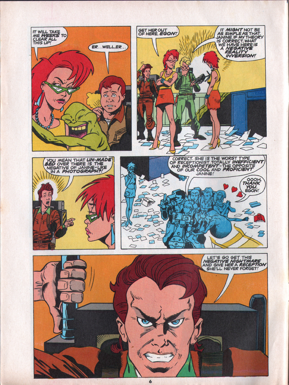 Read online The Real Ghostbusters comic -  Issue #91 - 6
