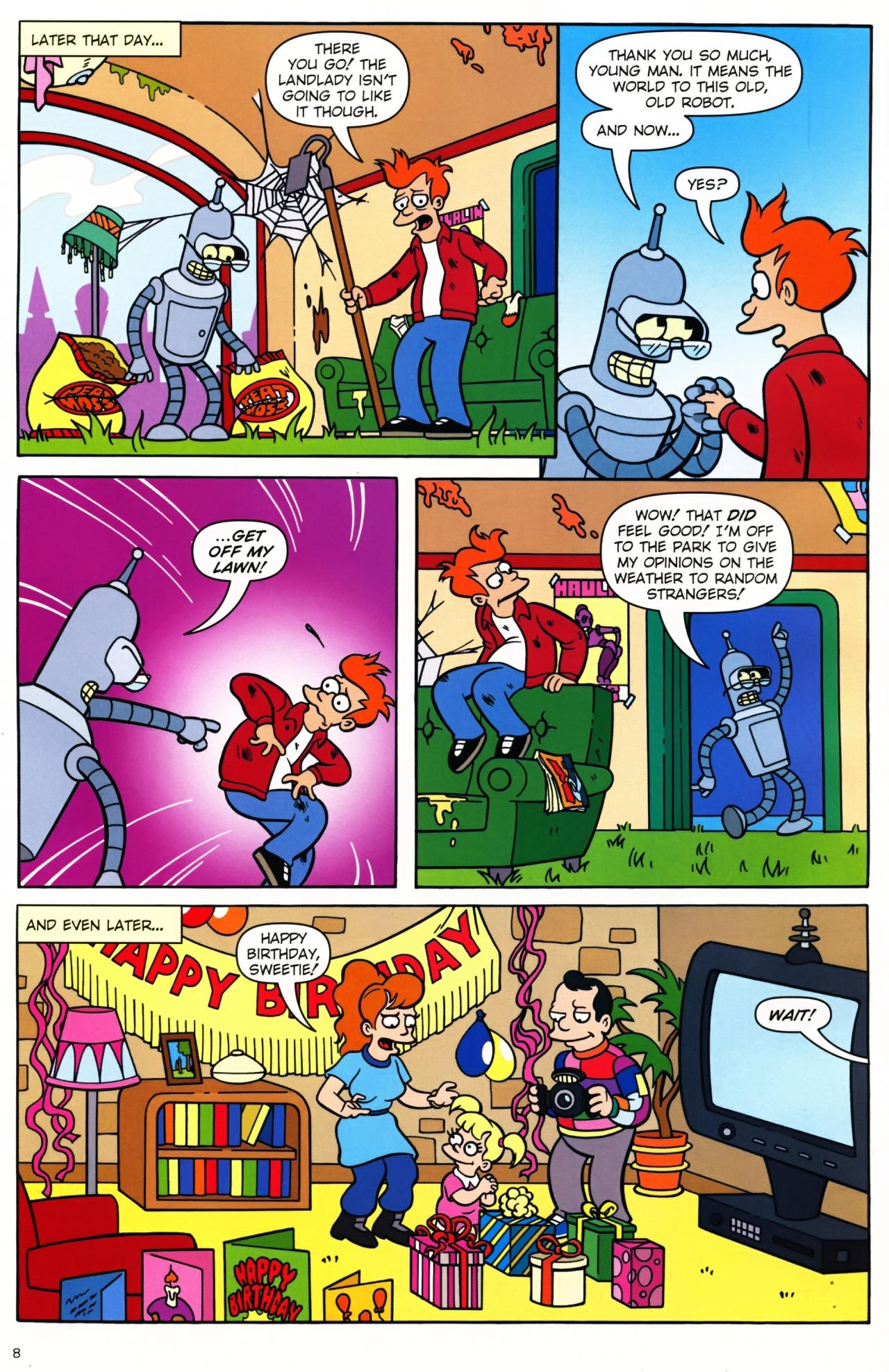 Read online Futurama Comics comic -  Issue #39 - 8