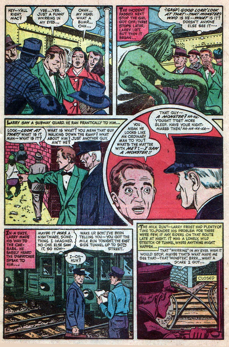Read online Chamber of Chills (1951) comic -  Issue #6 - 21