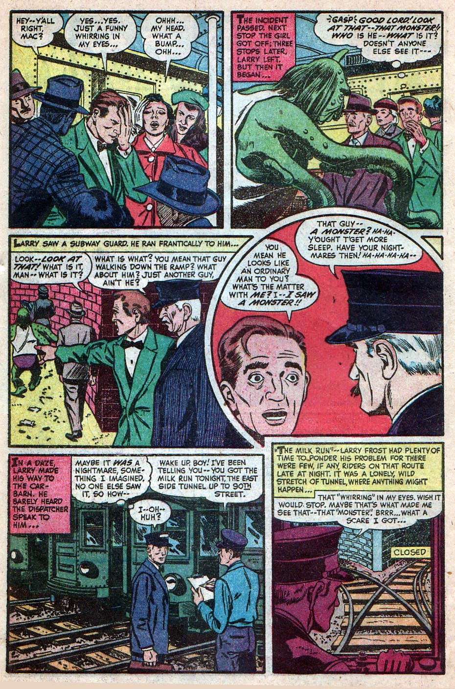 Read online Chamber of Chills (1951) comic -  Issue #6 - 21