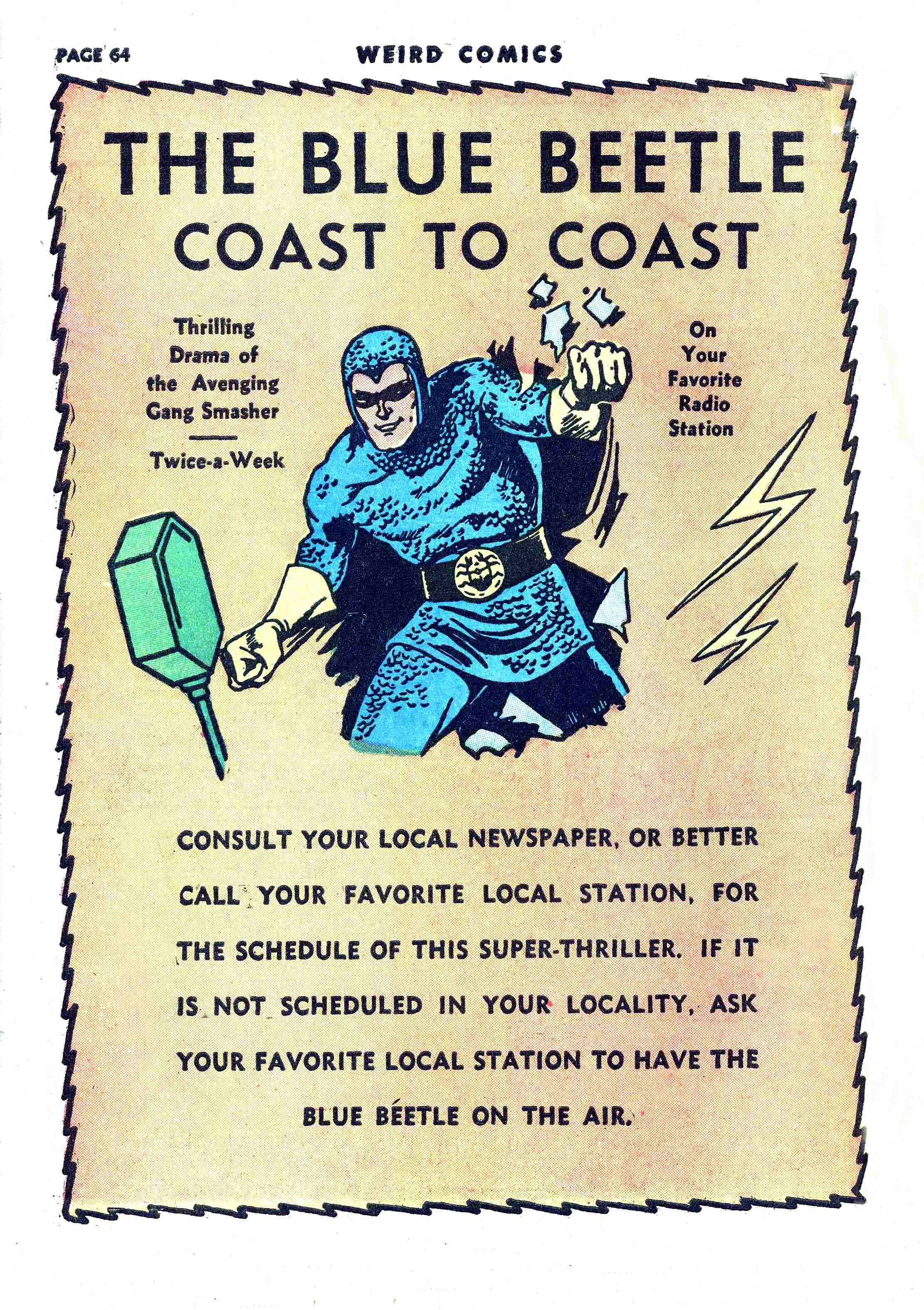 Read online Weird Comics comic -  Issue #18 - 66