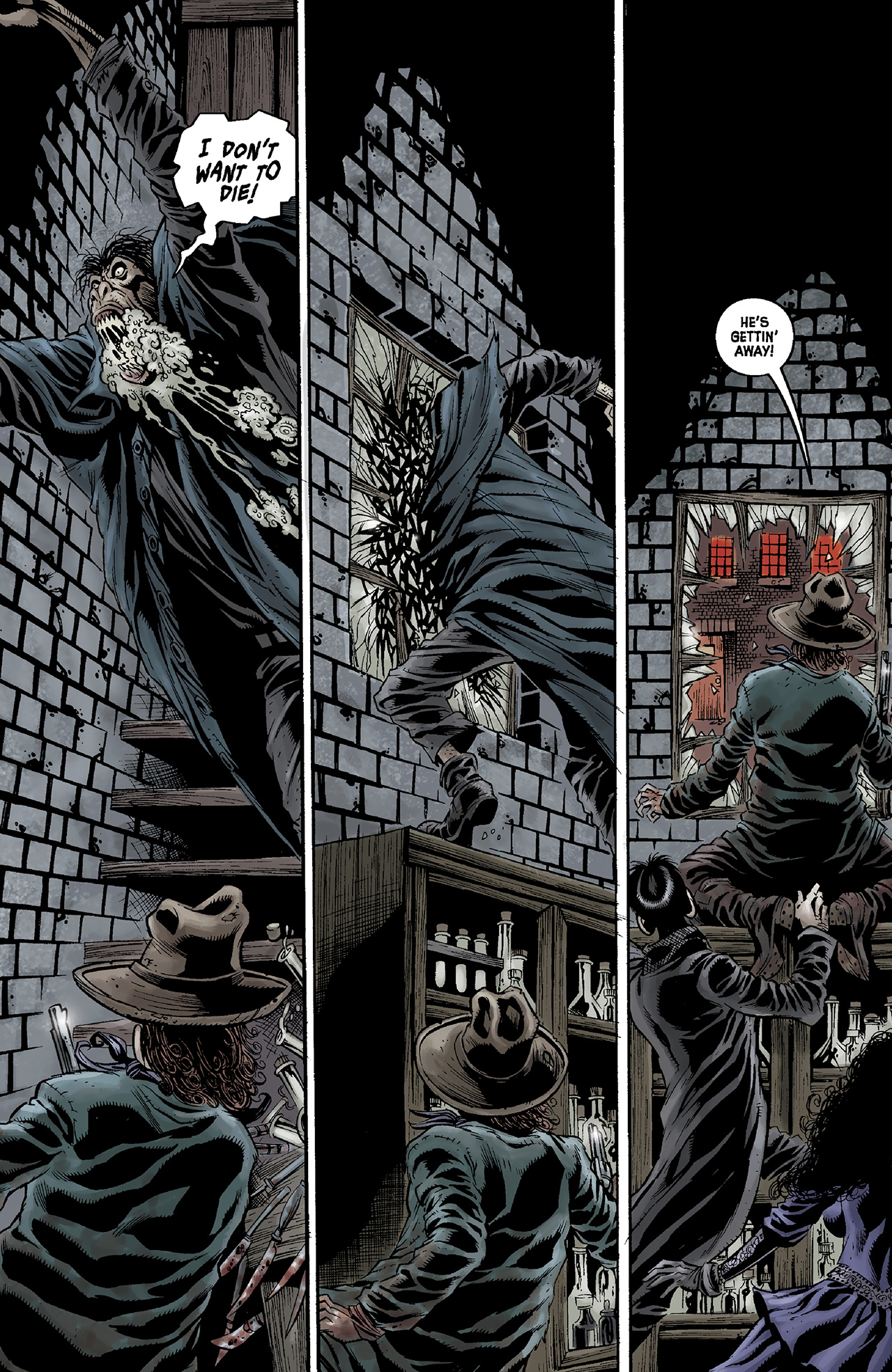 Read online Billy the Kid's Old Timey Oddities and the Ghastly Fiend of London comic -  Issue #3 - 7