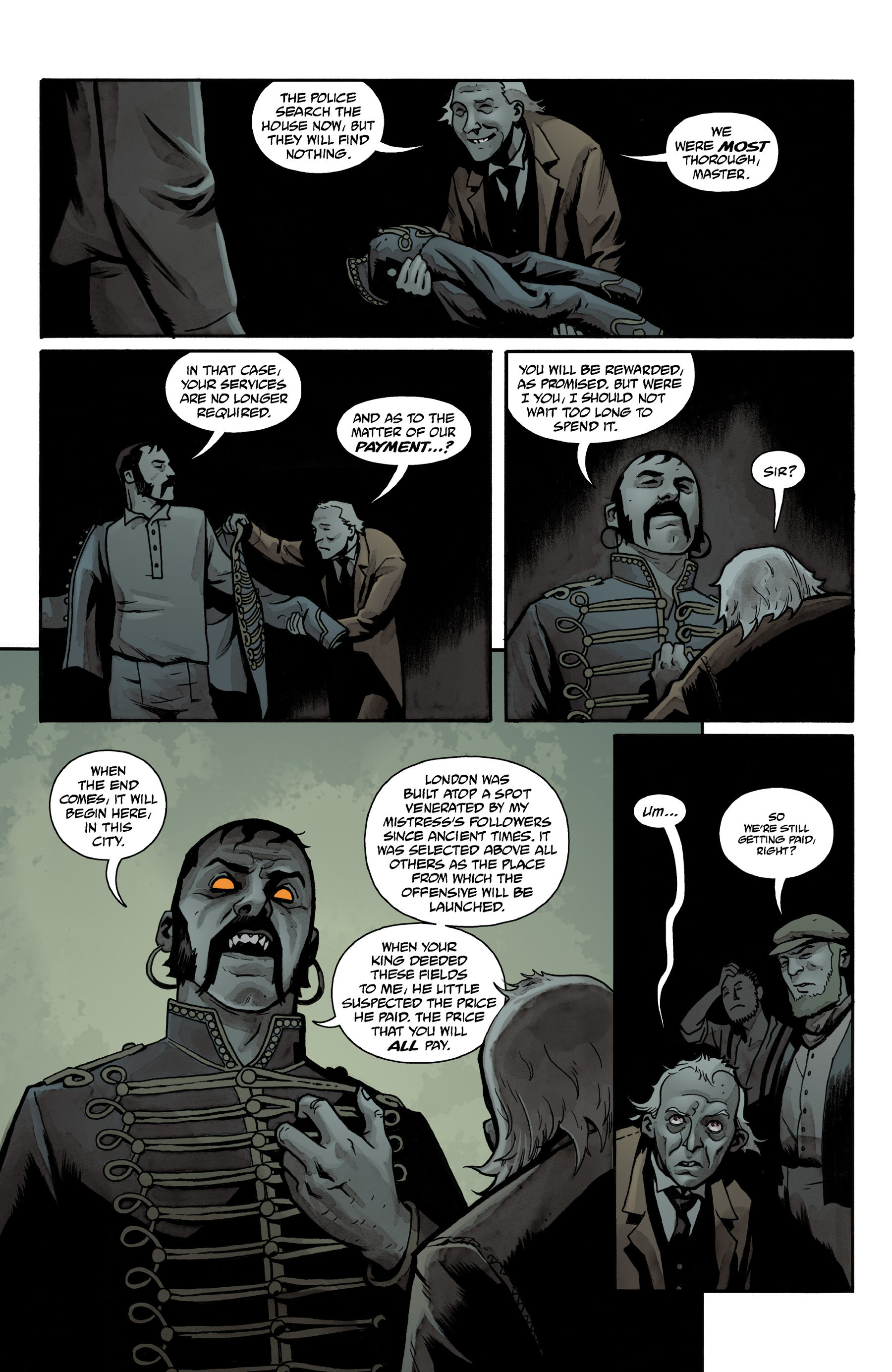 Read online Witchfinder: City of the Dead comic -  Issue #3 - 13