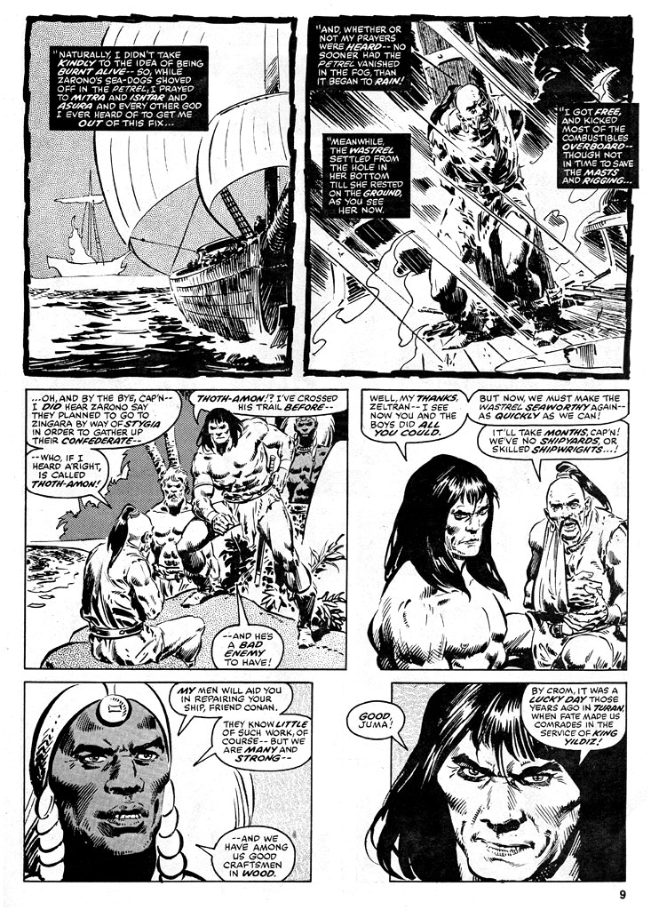 Read online The Savage Sword Of Conan comic -  Issue #43 - 9