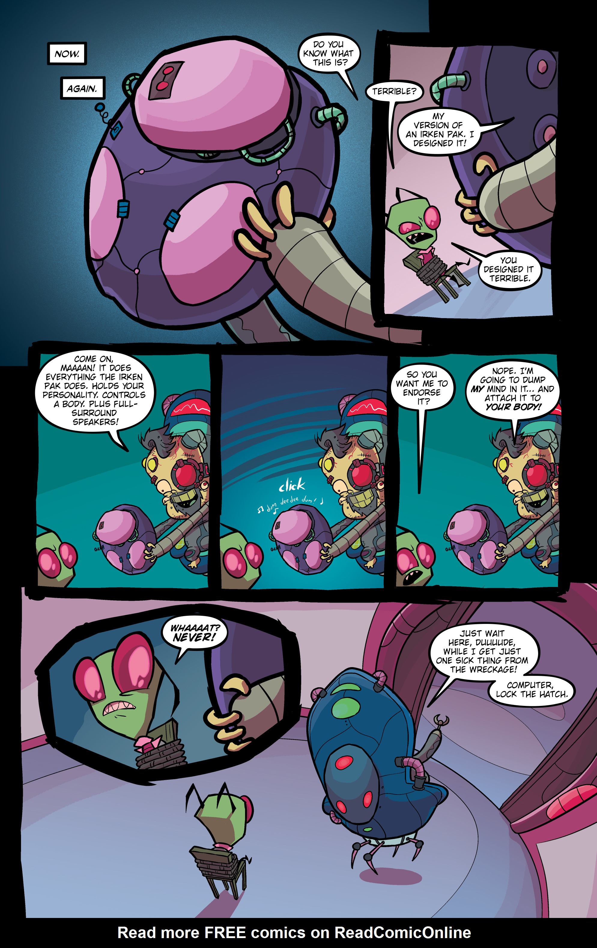 Read online Invader Zim comic -  Issue # _TPB 5 - 86
