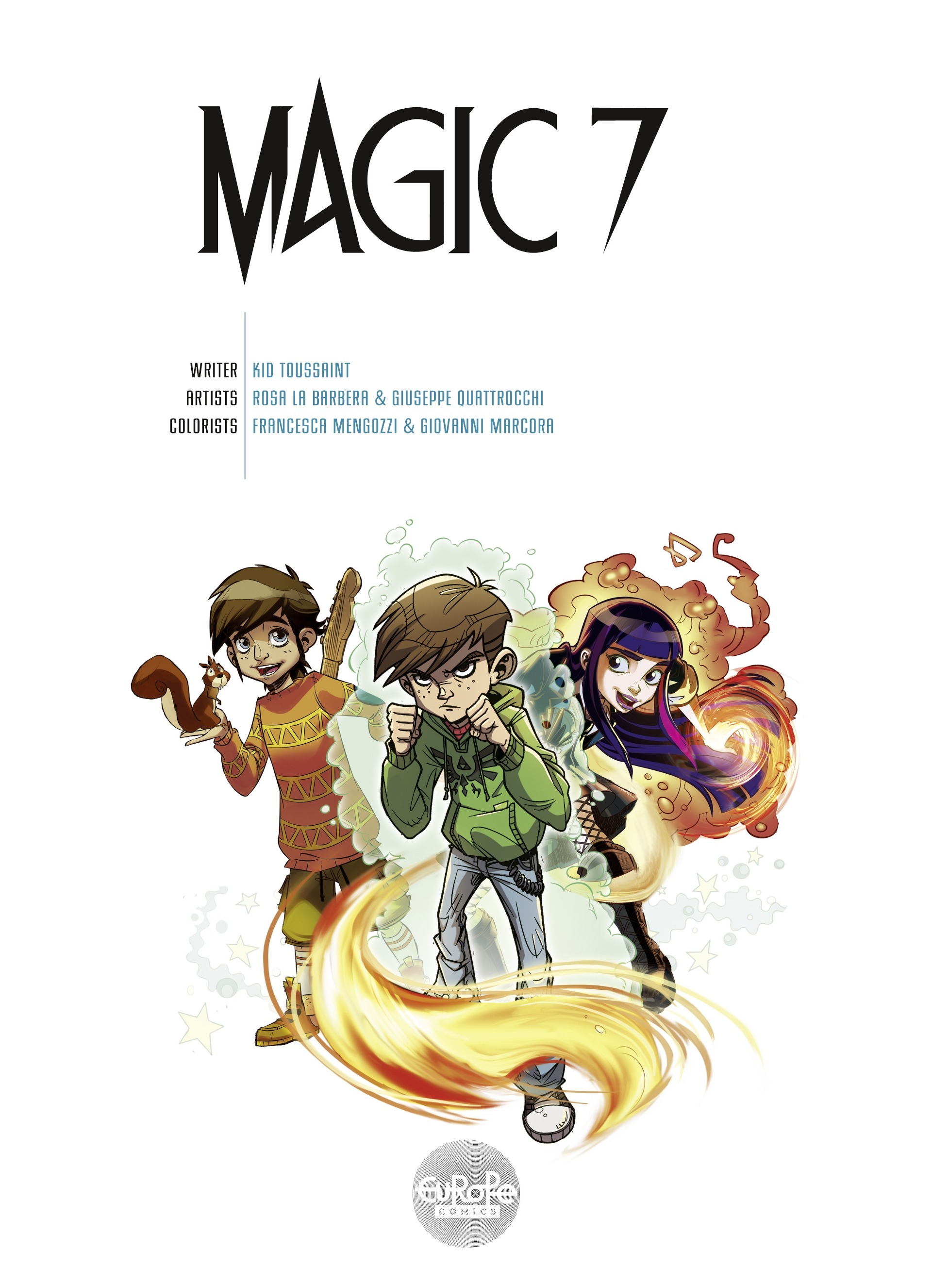 Read online Magic 7 comic -  Issue #1 - 2
