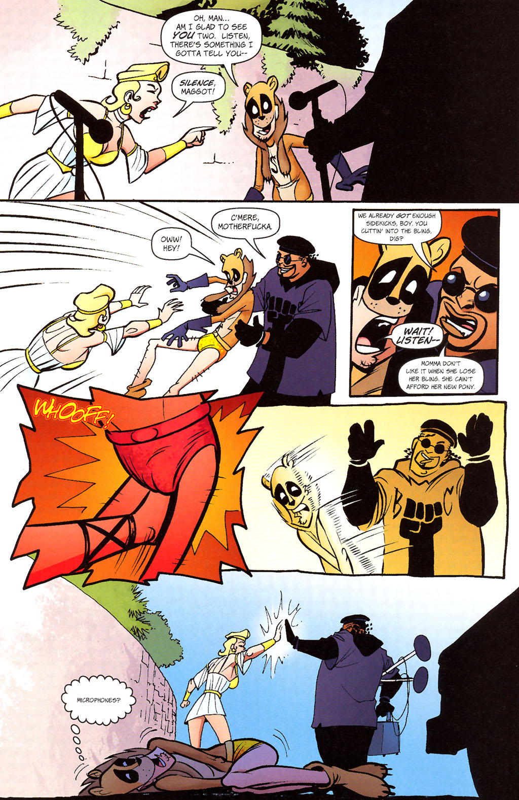 Read online Paul Jenkins' Sidekick comic -  Issue #3 - 10