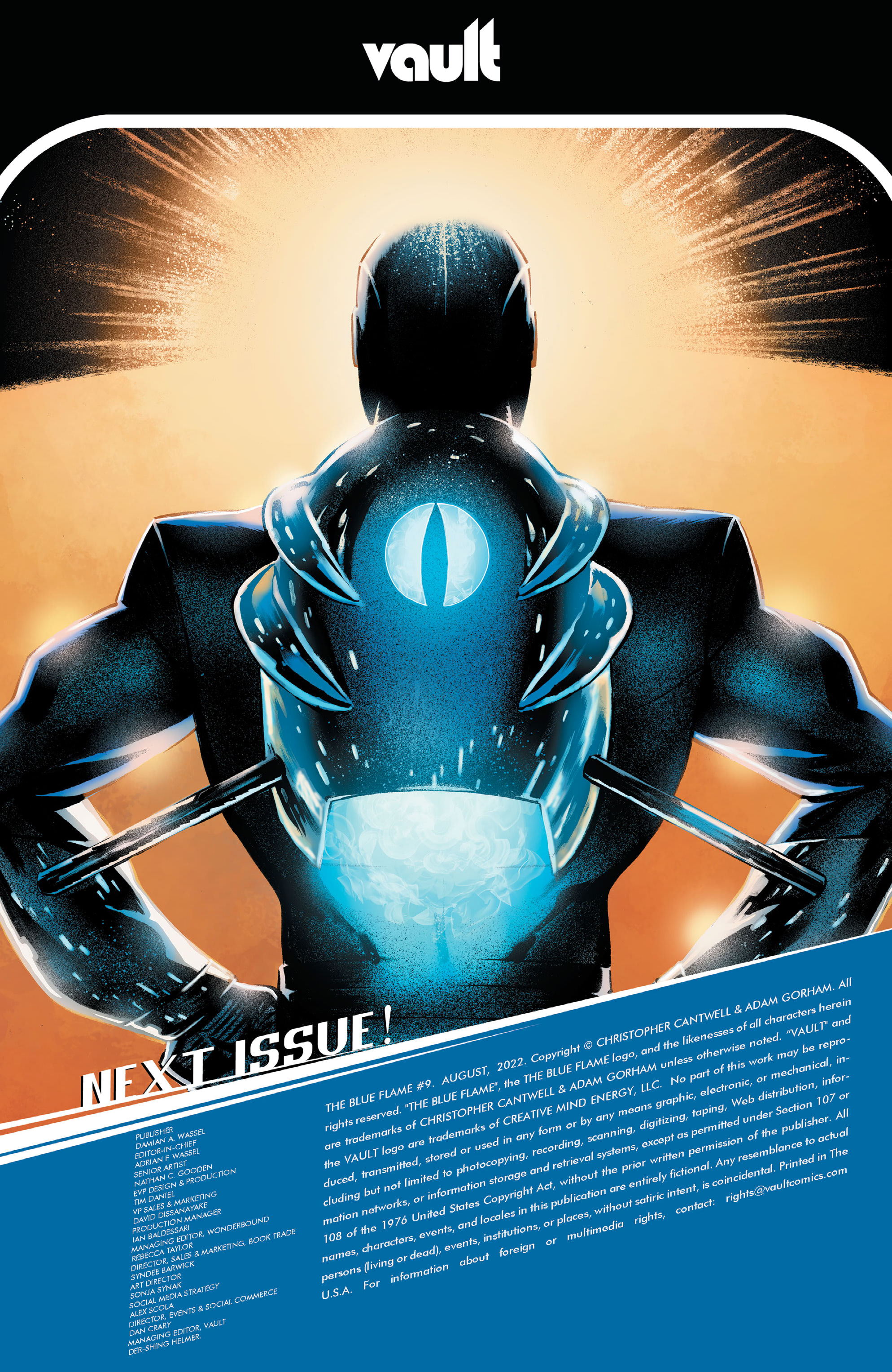 Read online The Blue Flame comic -  Issue #9 - 31