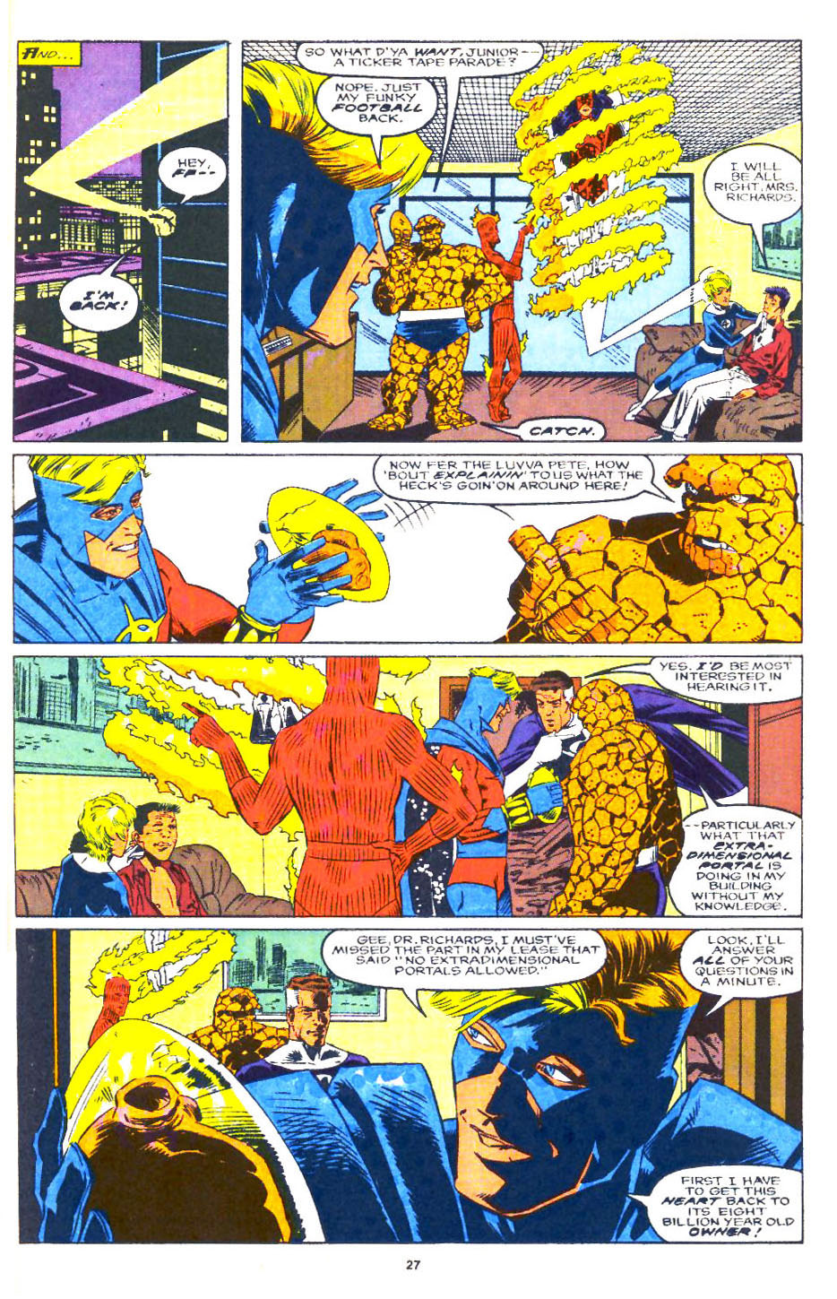Read online Quasar comic -  Issue #20 - 22